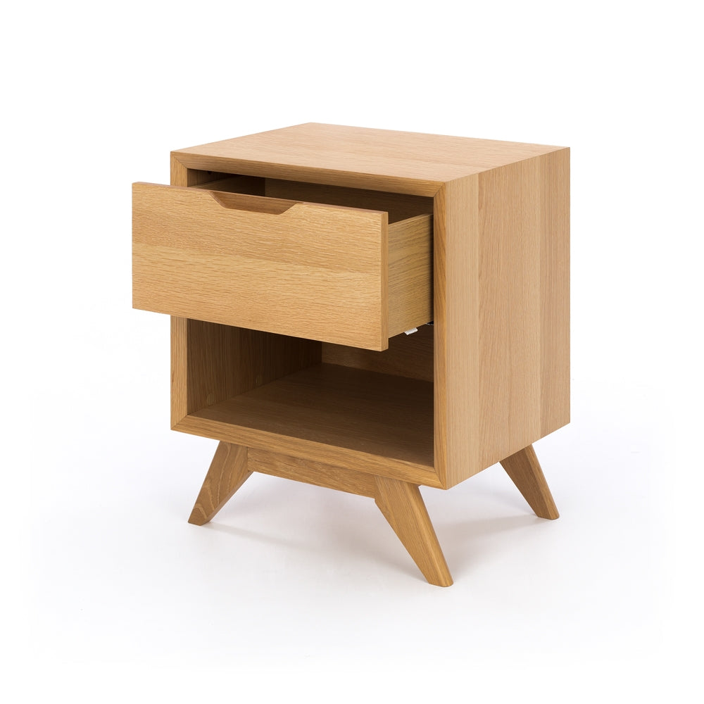 NORWAY 1 DRAWER BEDSIDE CABINET