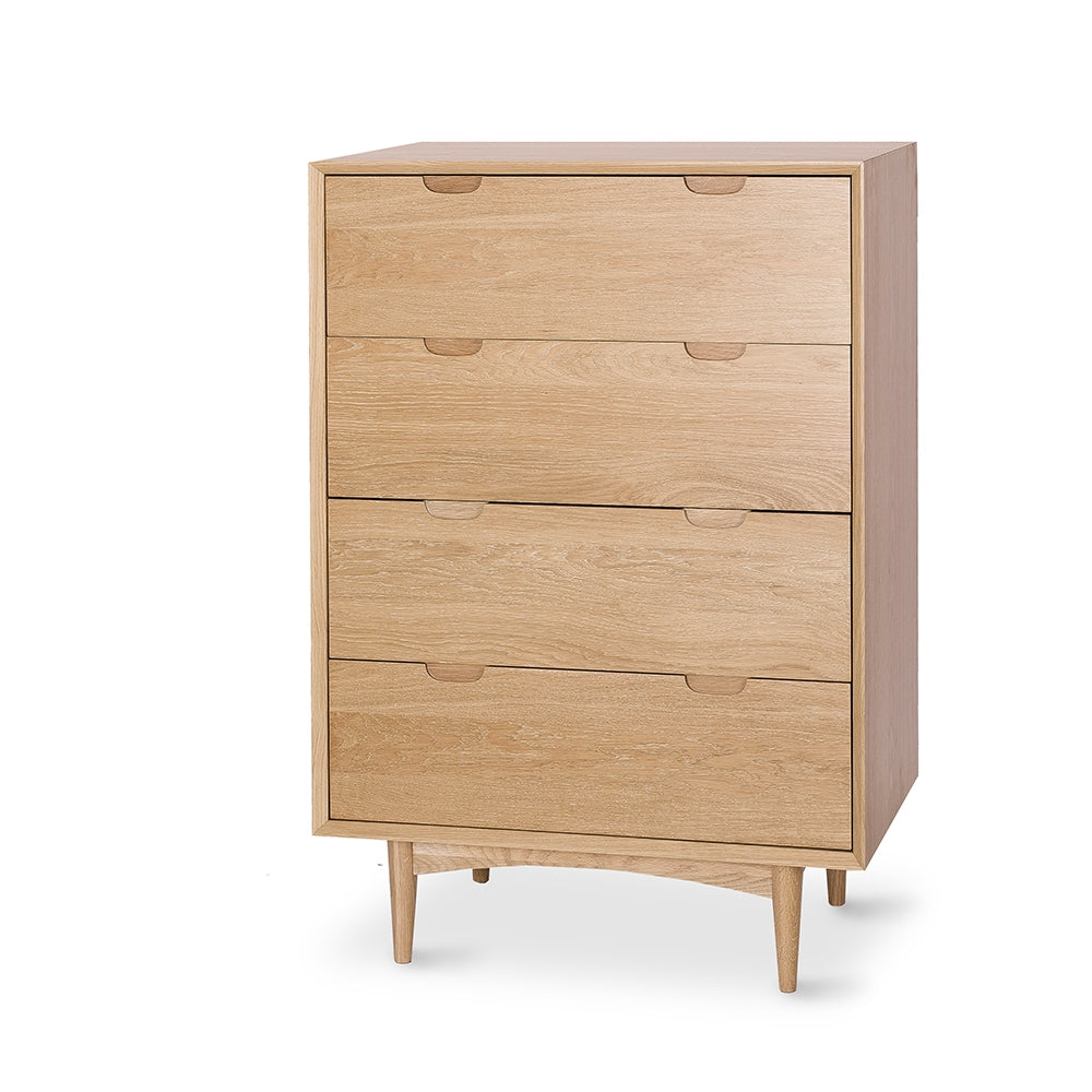 OSLO 4 DRAWER CHEST TALLBOY