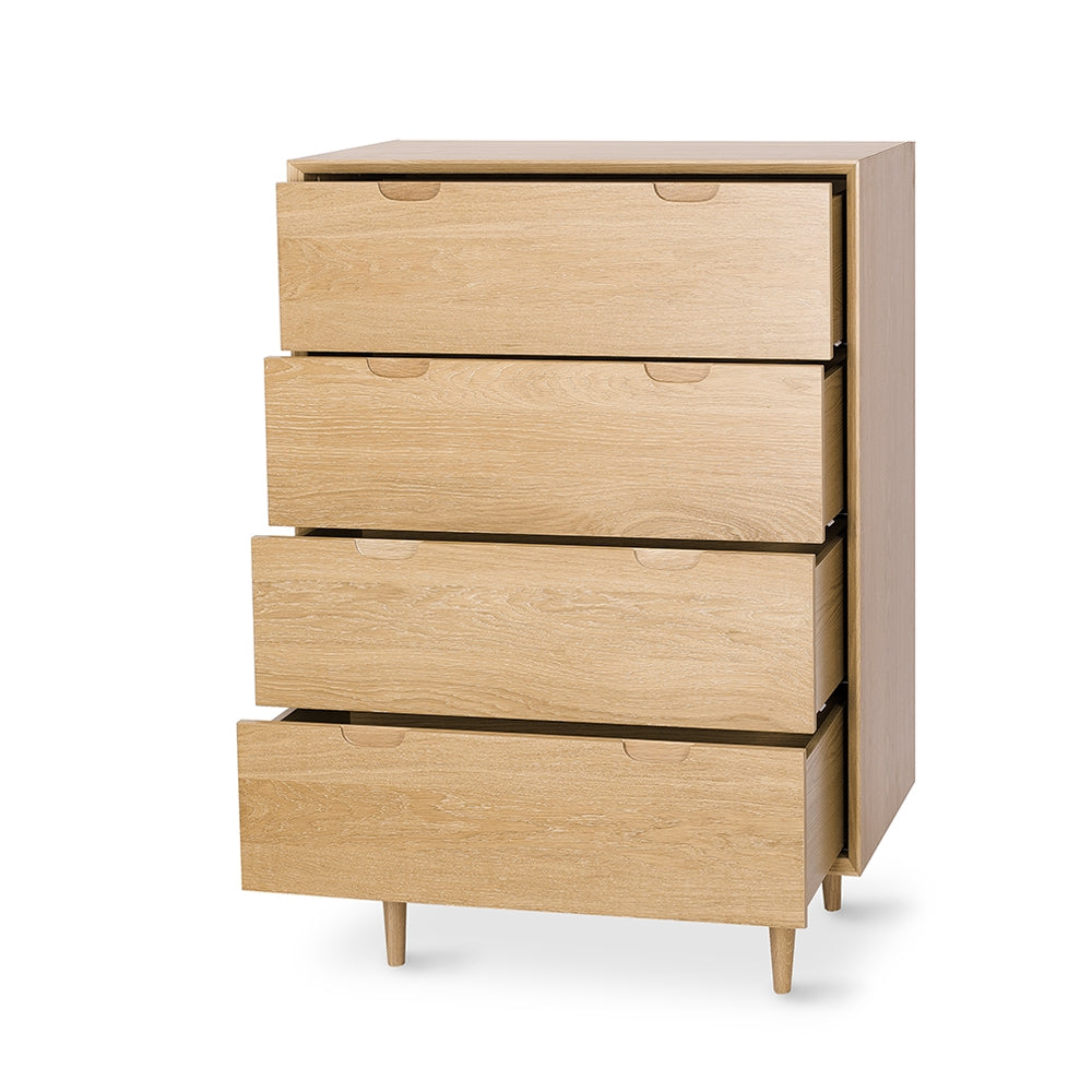 OSLO 4 DRAWER CHEST TALLBOY