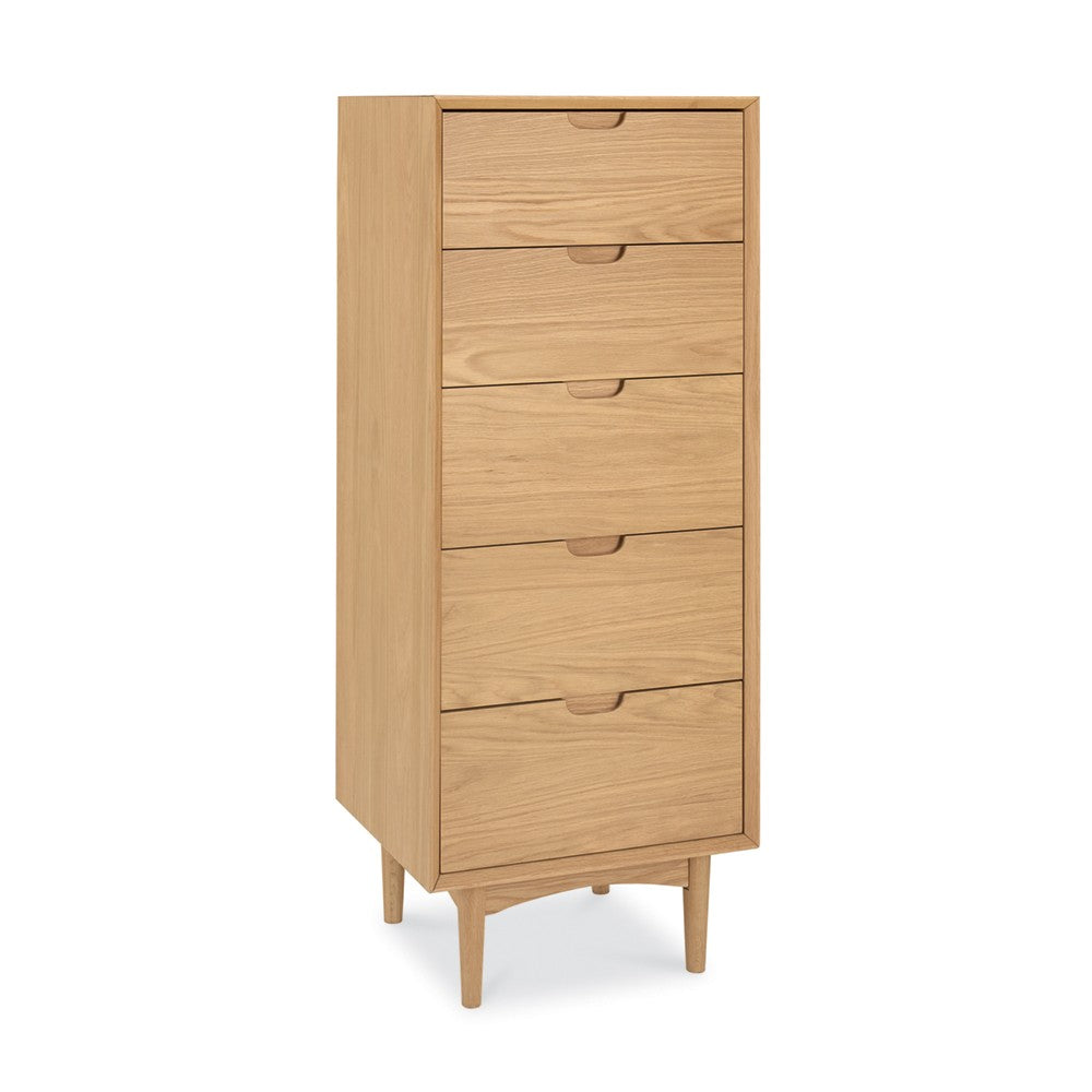 OSLO 5 DRAWER TALLBOY