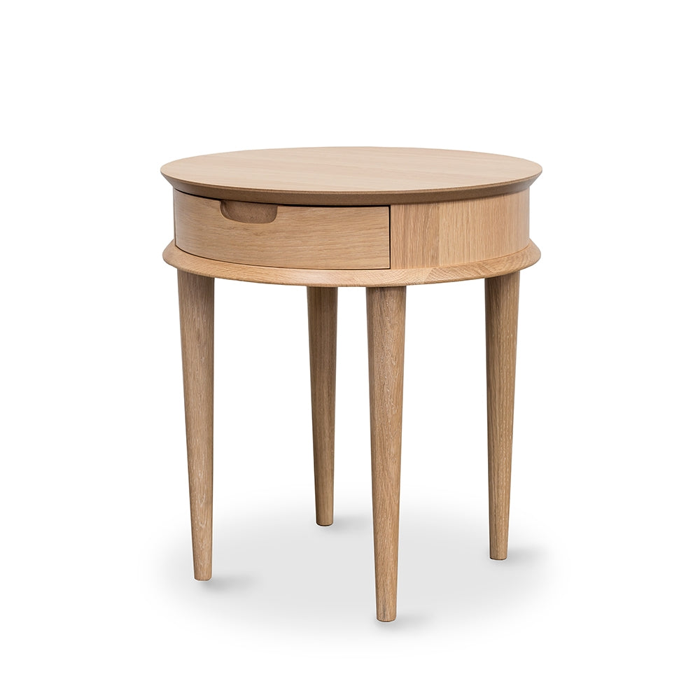 SKANDY SIDE TABLE | END TABLE WITH DRAWER
