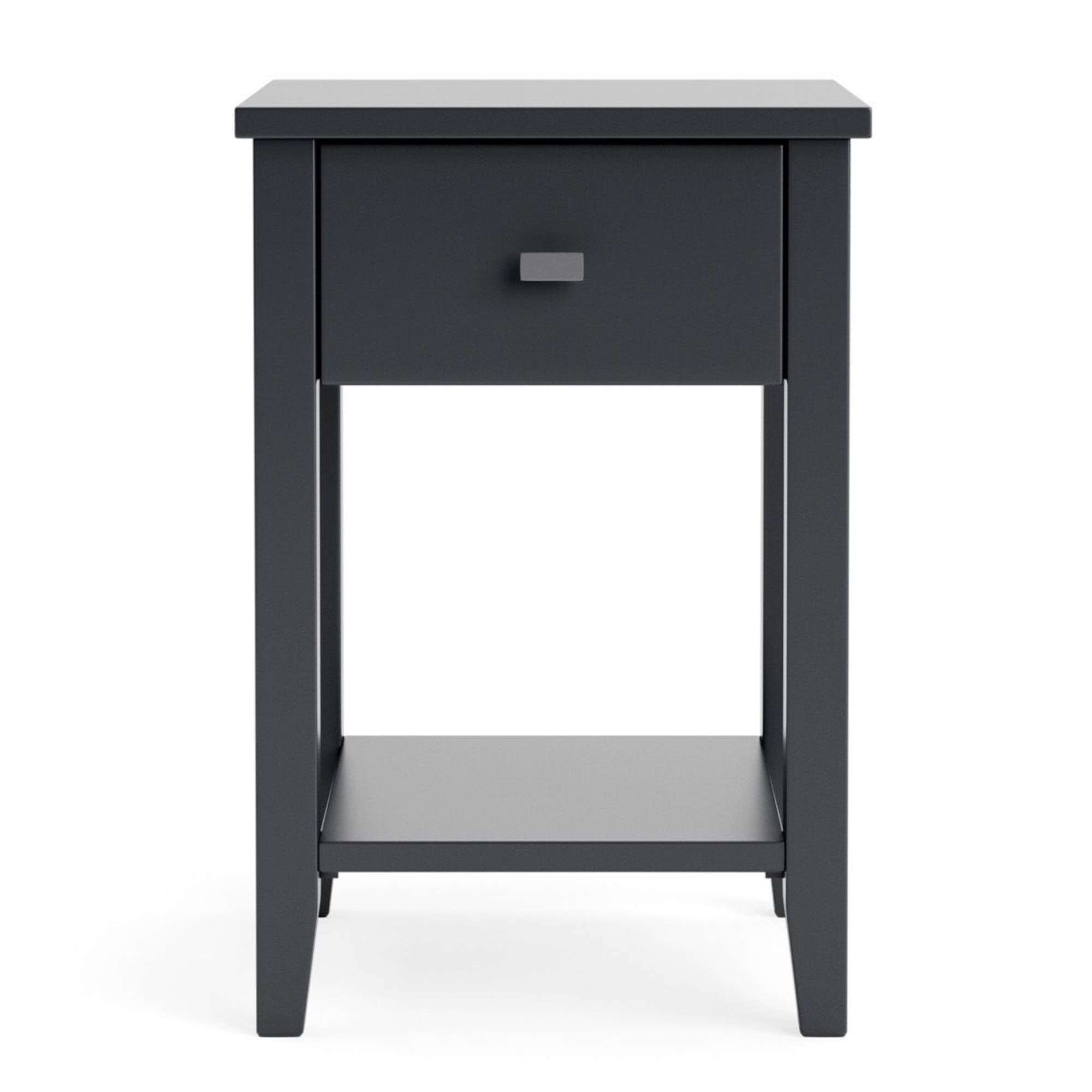 Ivydale Pine Slim 1 Drawer Bedside Cabinet | NZ Made