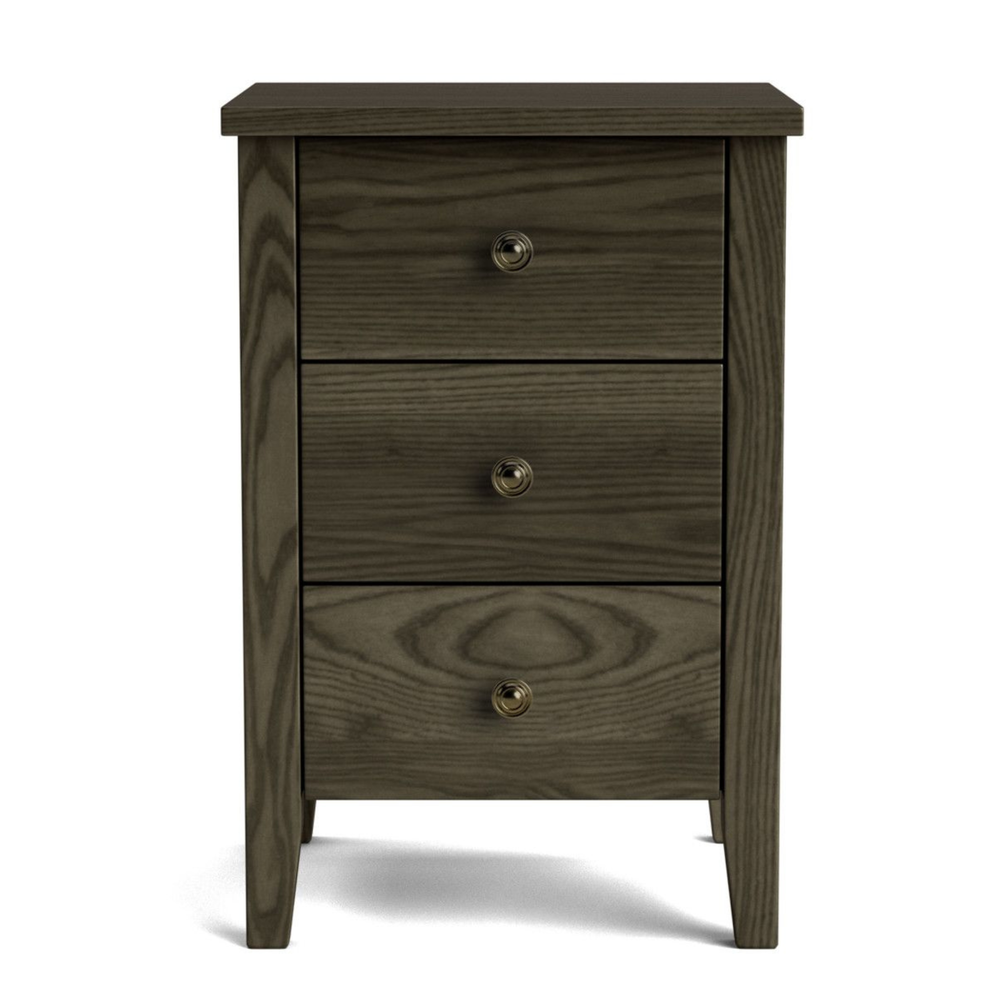 IVYDALE 3 DRAWER SLIM BEDSIDE CABINET | PINE OR AMERICAN ASH | NZ MADE