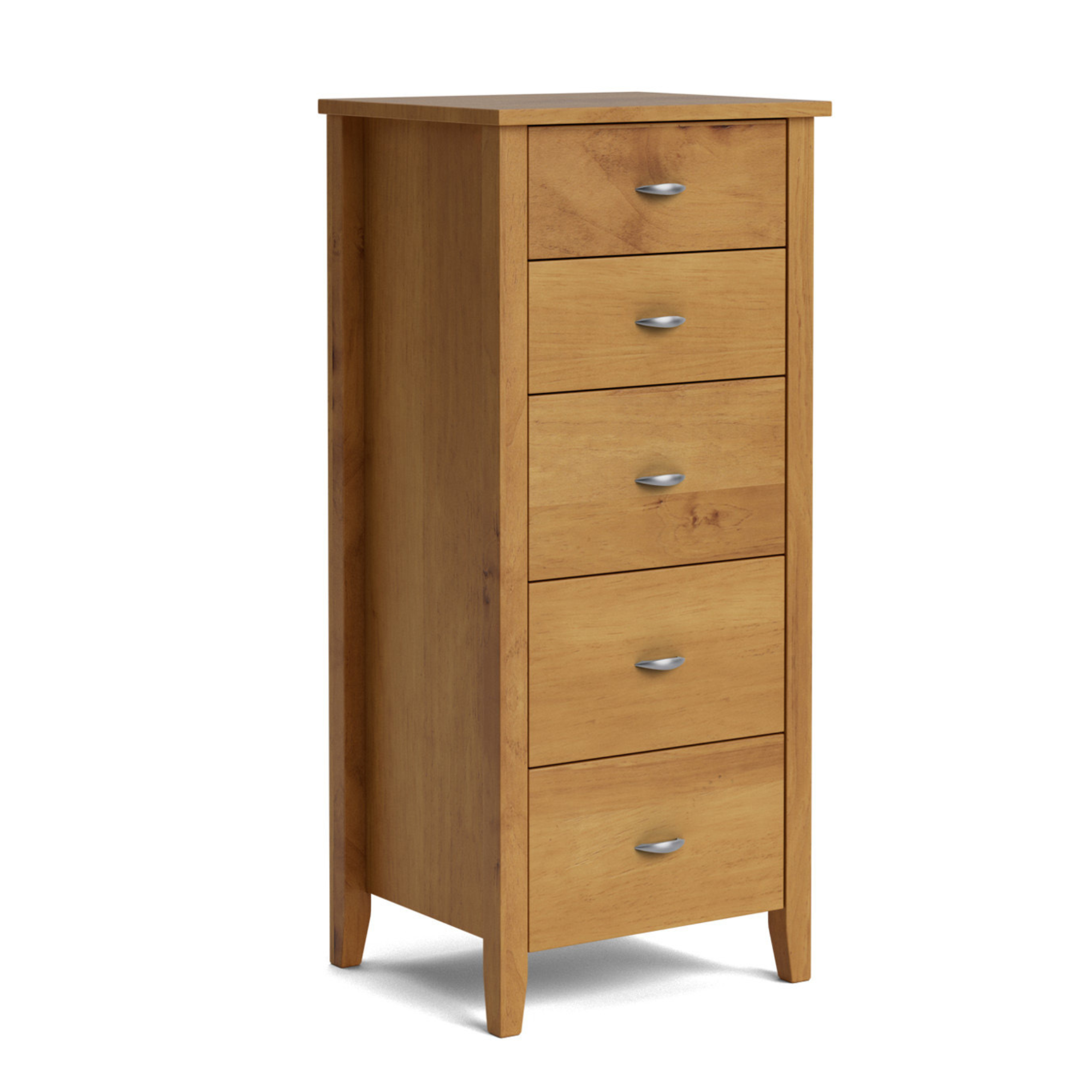 Ivydale Pine 5 Drawer Lingerie Chest | NZ Made
