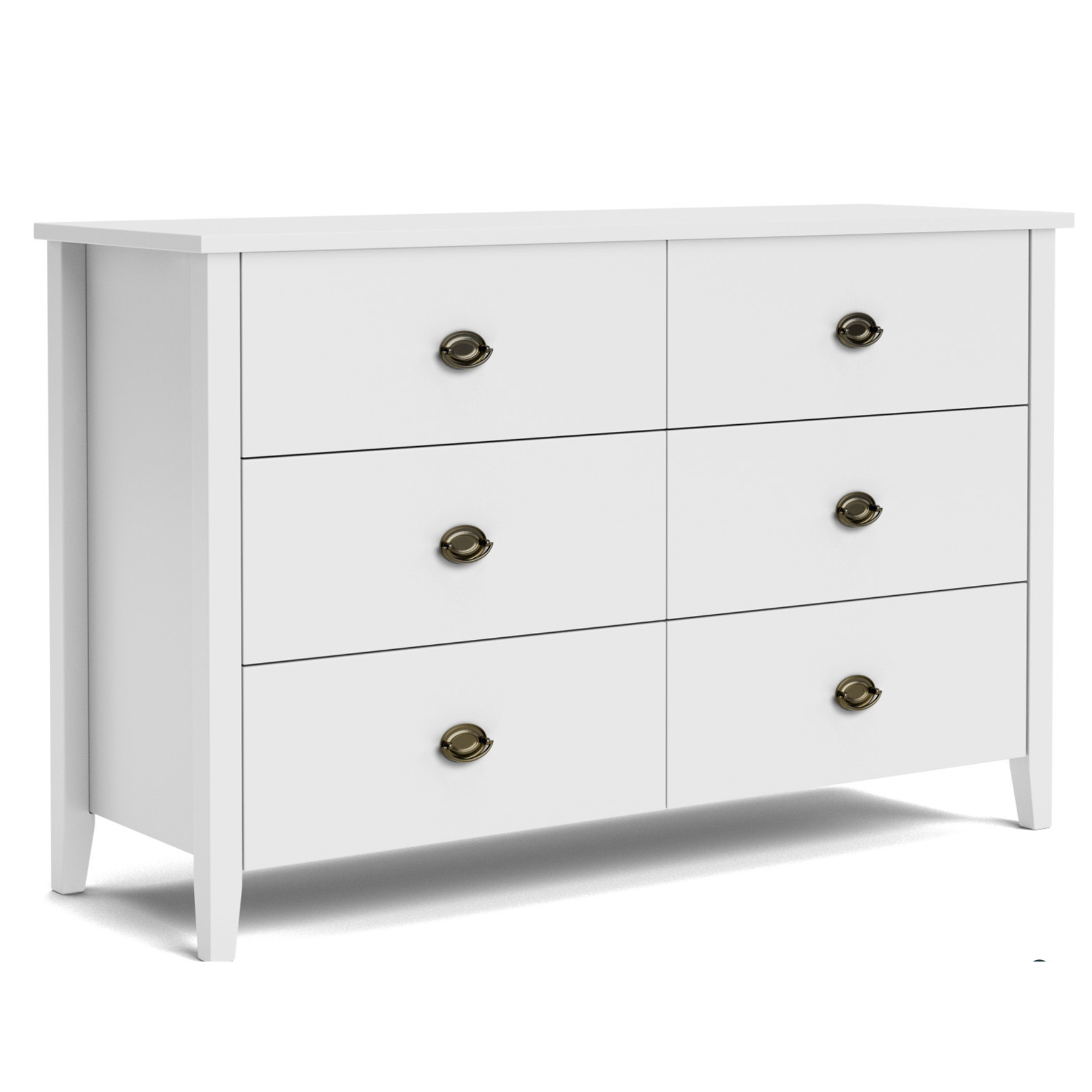 Ivydale Pine 6 Drawer Lowboy | NZ Made