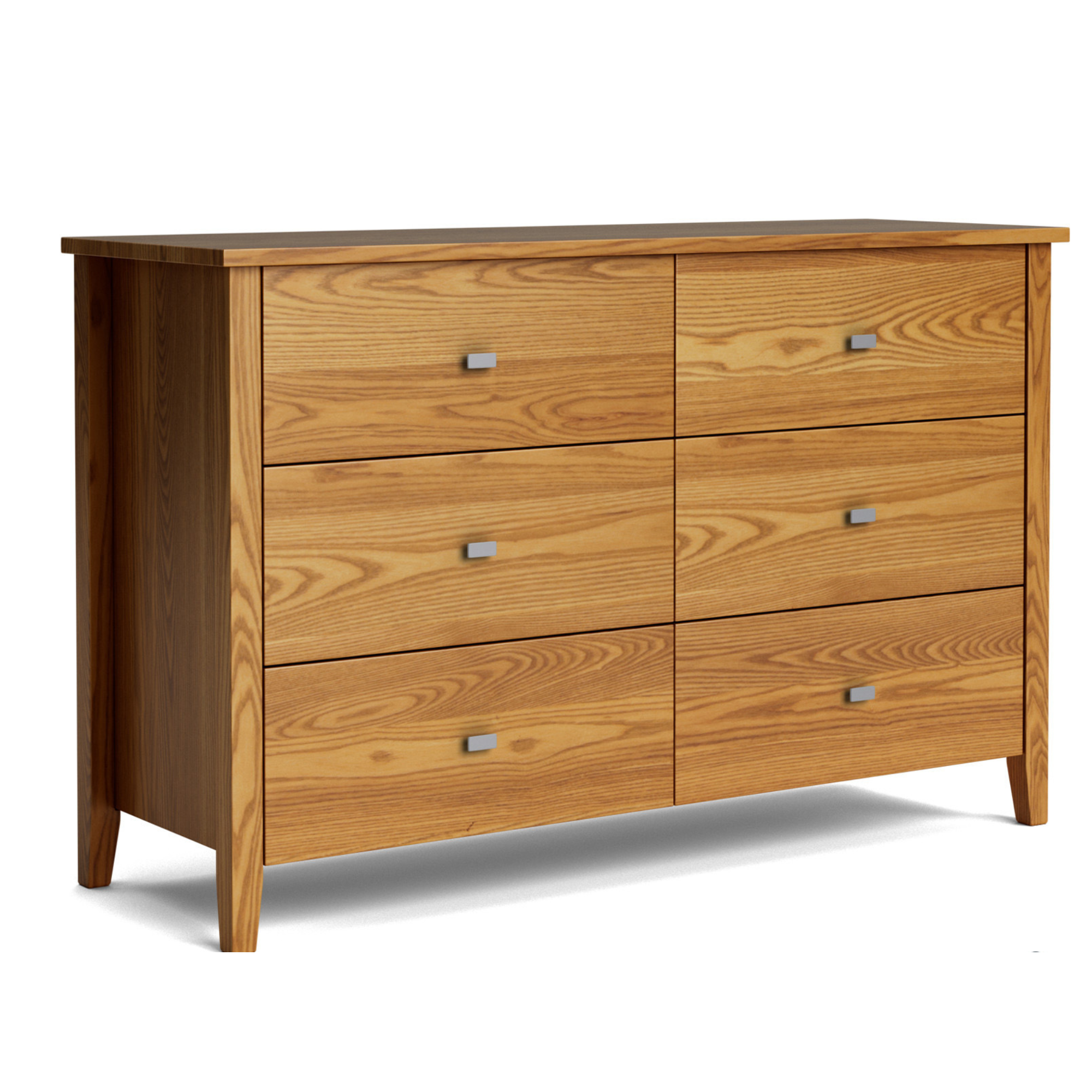 IVYDALE 6 DRAWER LOWBOY | PINE OR AMERICAN ASH | NZ MADE