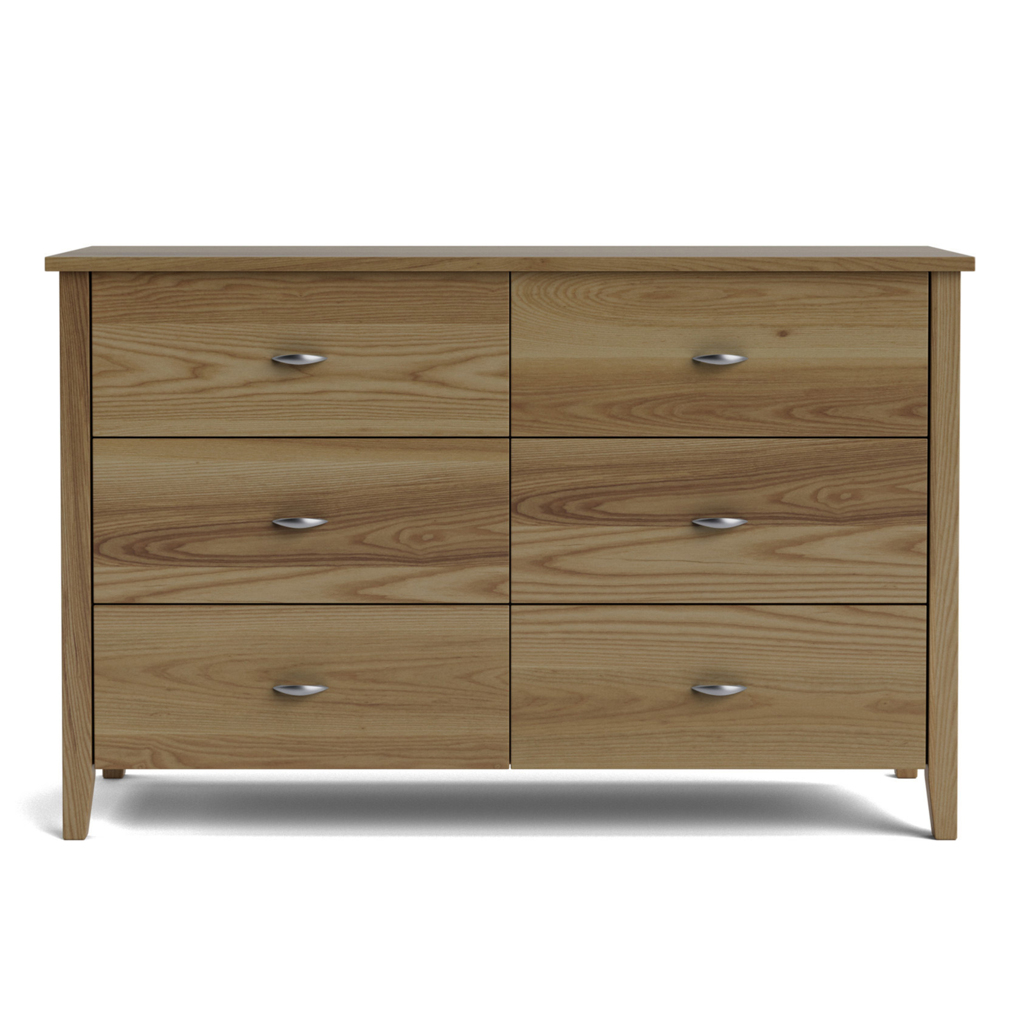 Ivydale Ash 6 Drawer Lowboy | NZ Made