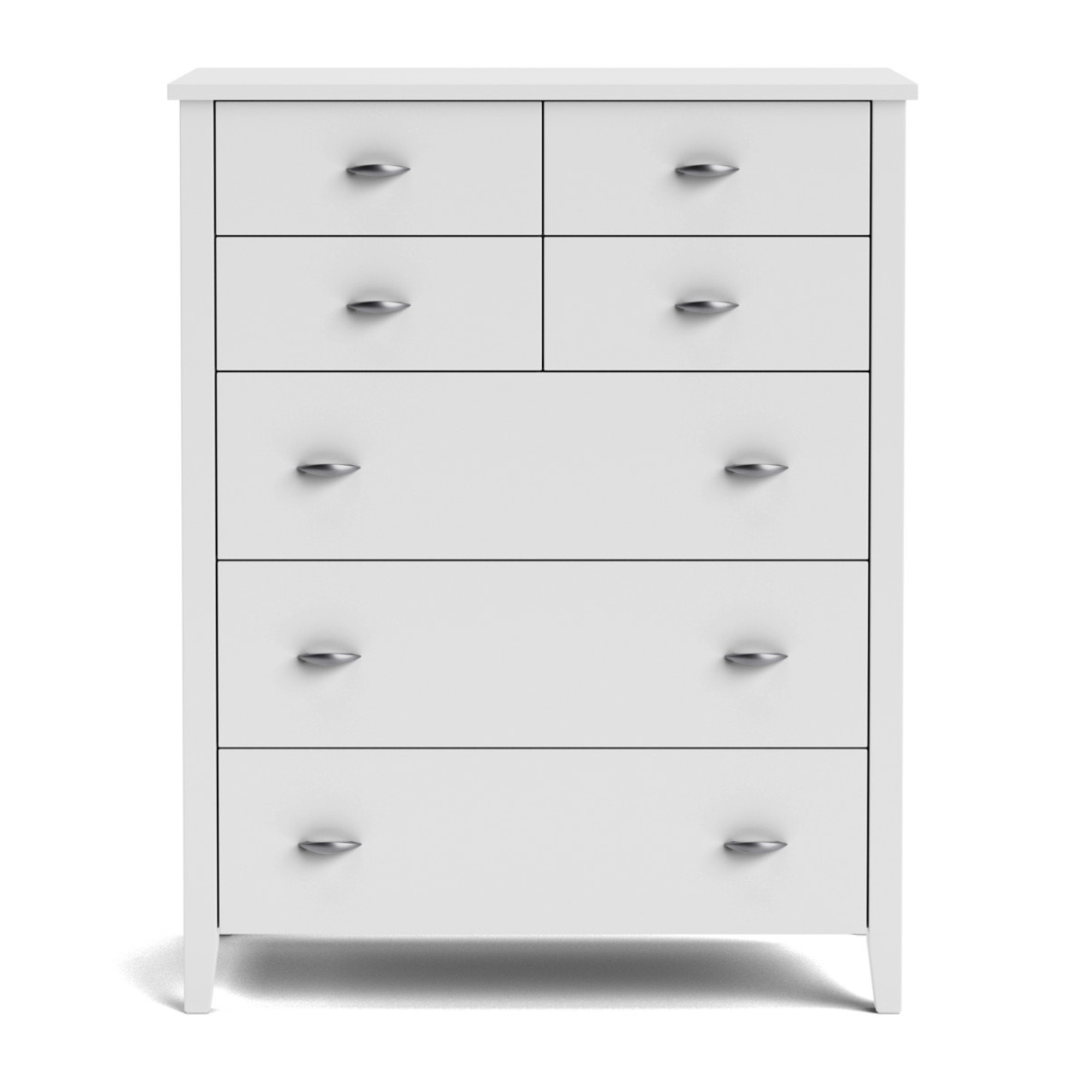 Ivydale Pine 7 Drawer Tallboy | NZ Made