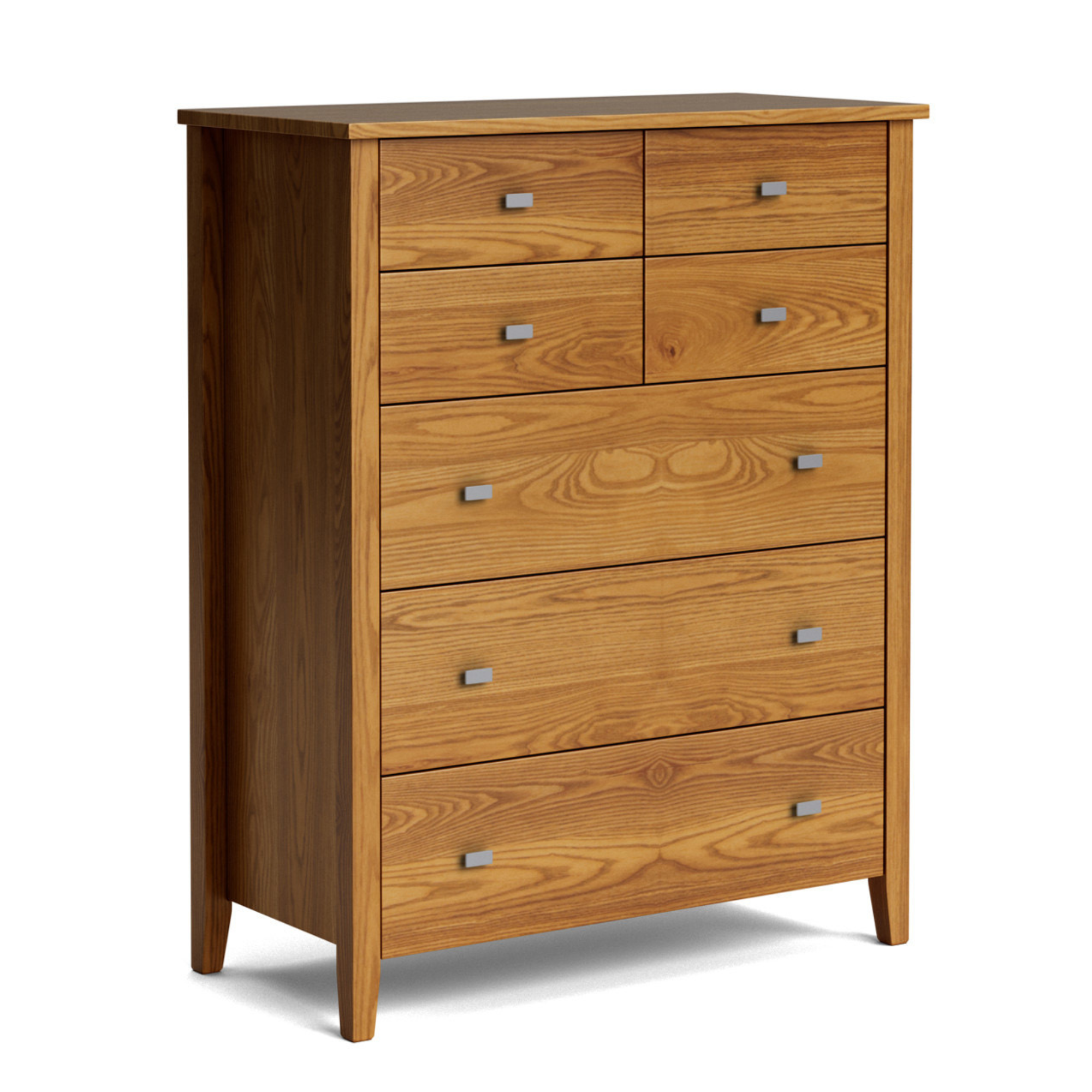 Ivydale Ash 7 Drawer Tallboy | NZ Made