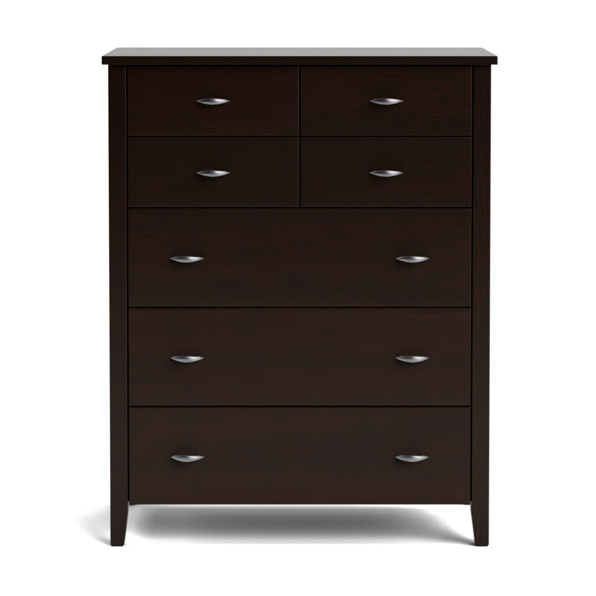 Ivydale Pine 7 Drawer Tallboy | NZ Made