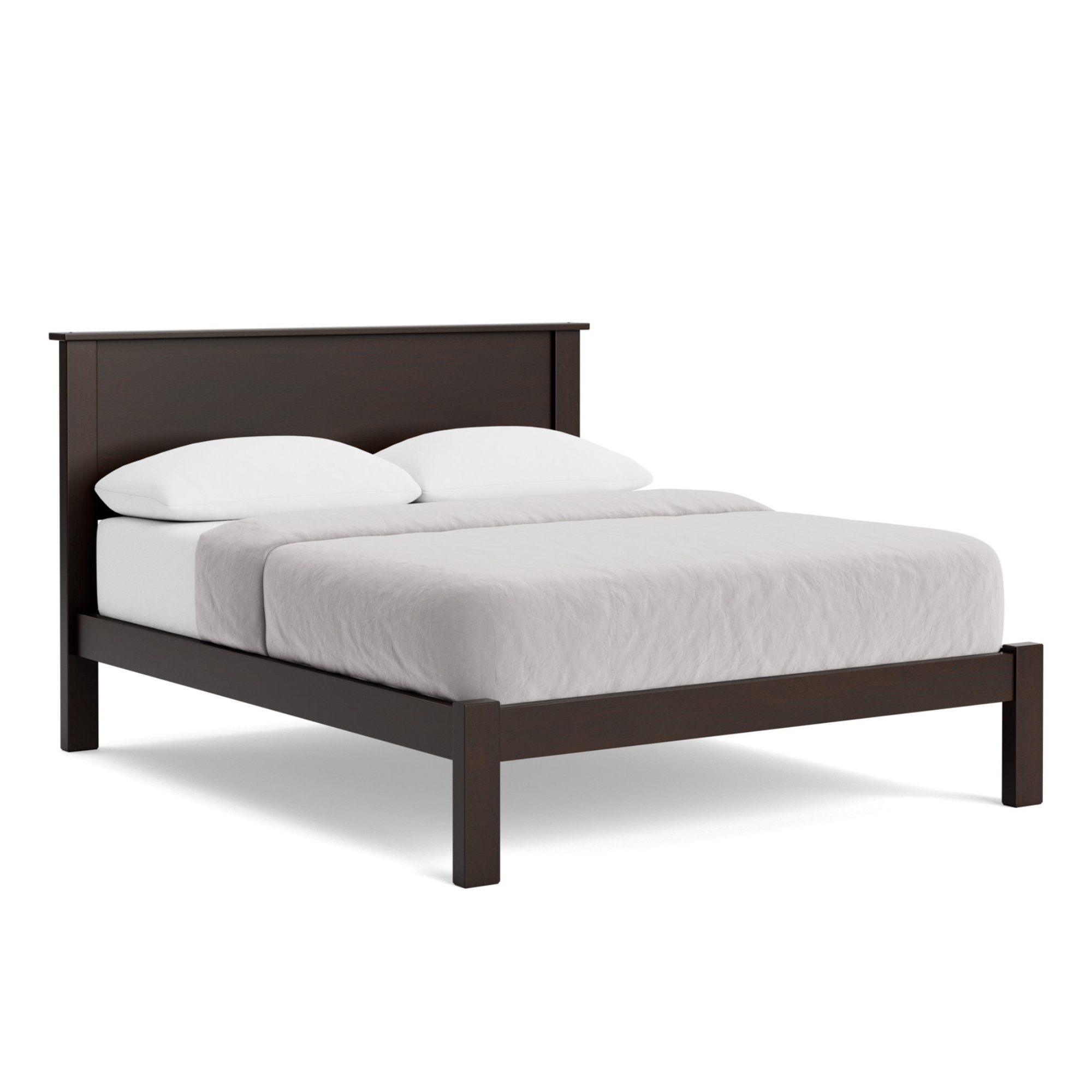 Ivydale Ash Panelled Low-Foot Slat Bed | NZ Made