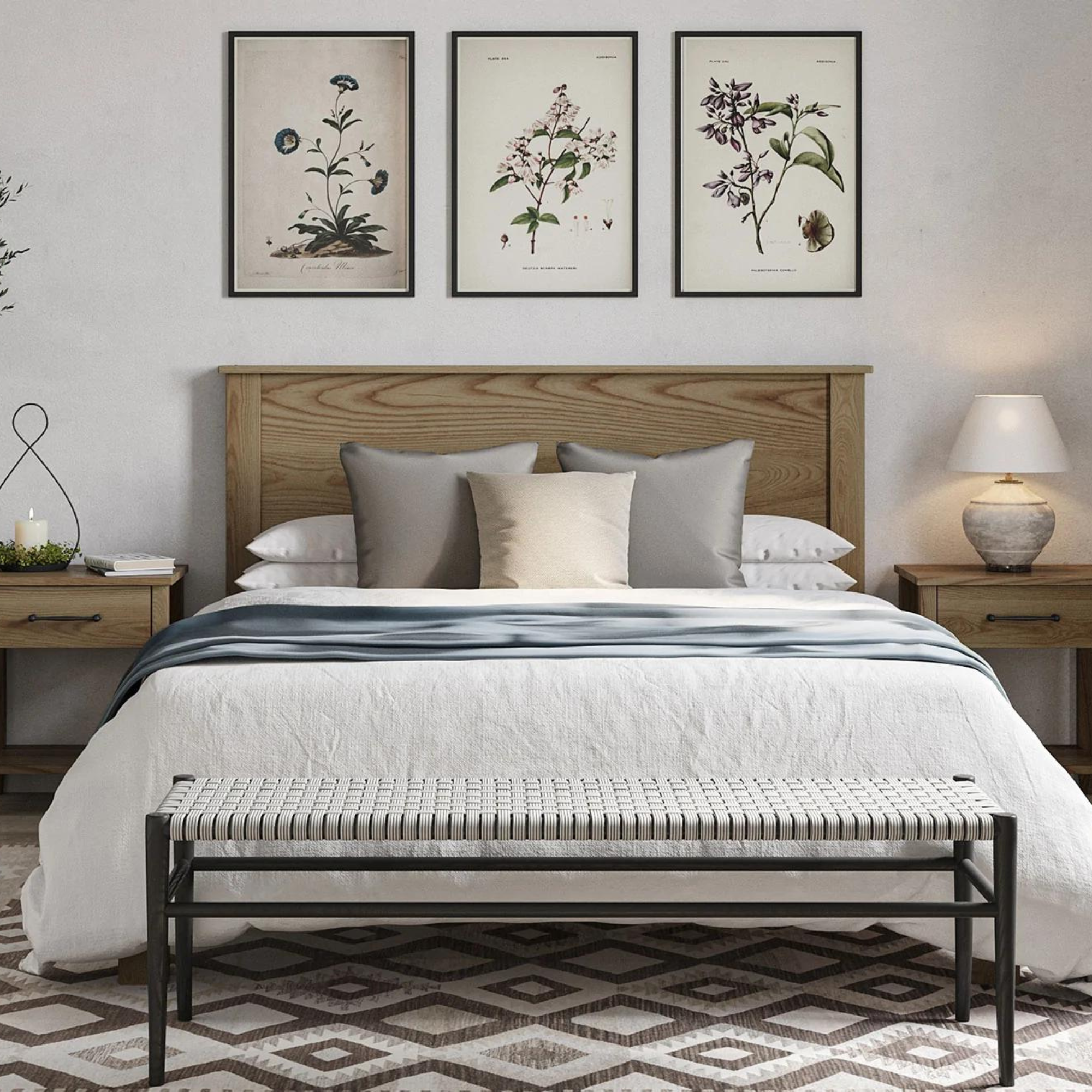 Ivydale Pine Panel Headboard | NZ Made