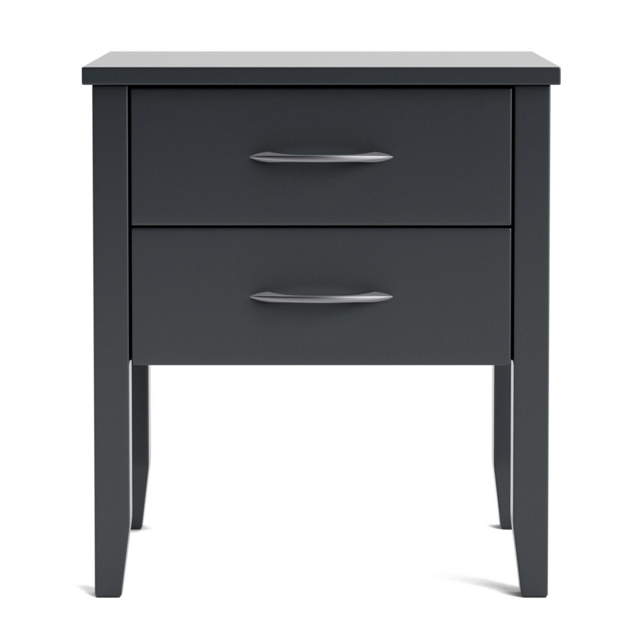 Ivydale Ash 2 Drawer Wide Bedside Cabinet | NZ Made