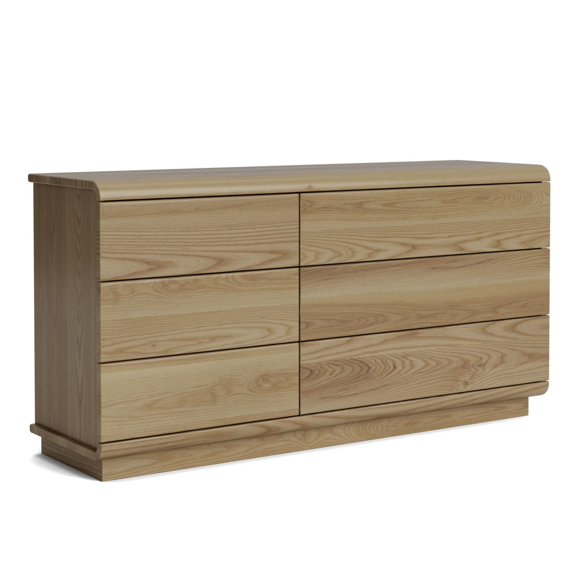 Karamea Ash Large 6 Drawer Lowboy | NZ Made