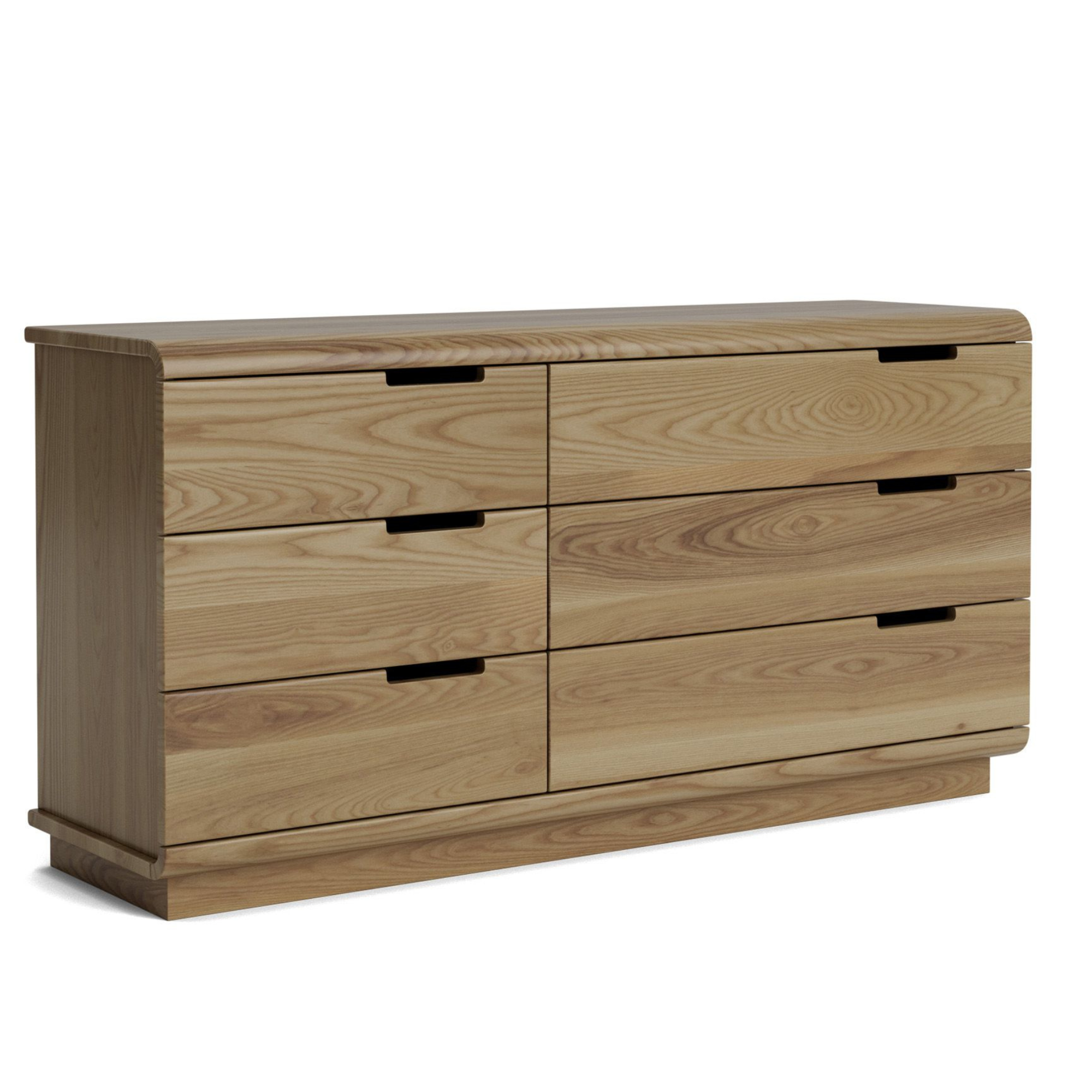 Karamea Ash 6 Drawer Lowboy - Large | NZ Made