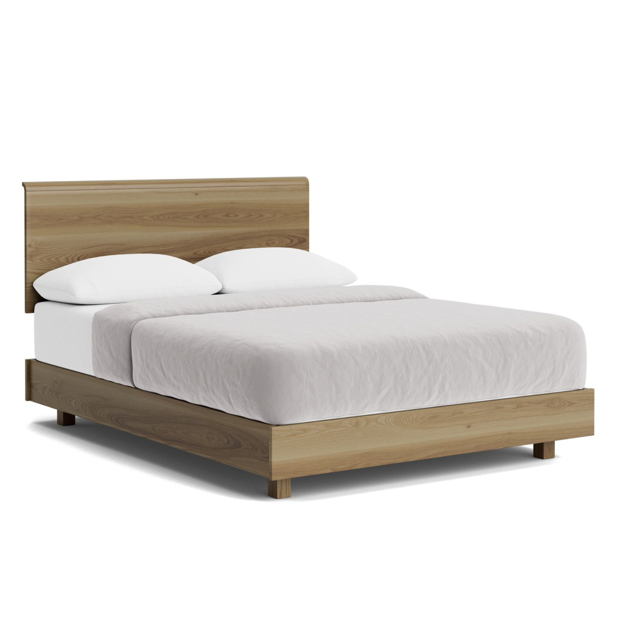 KARAMEA ASH SLAT BED | SINGLE TO SUPER KING | NZ MADE