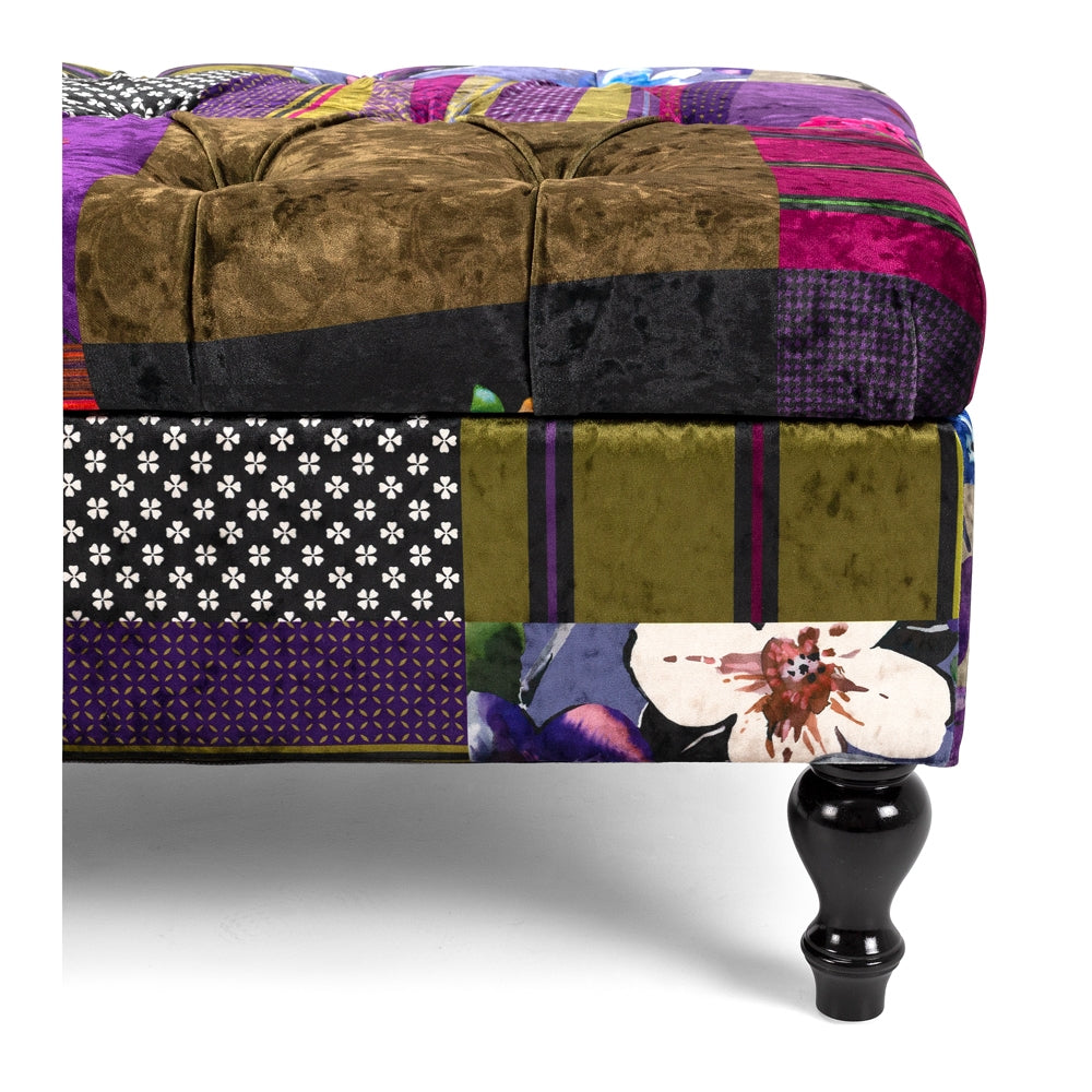 PATCHWORK OTTOMAN