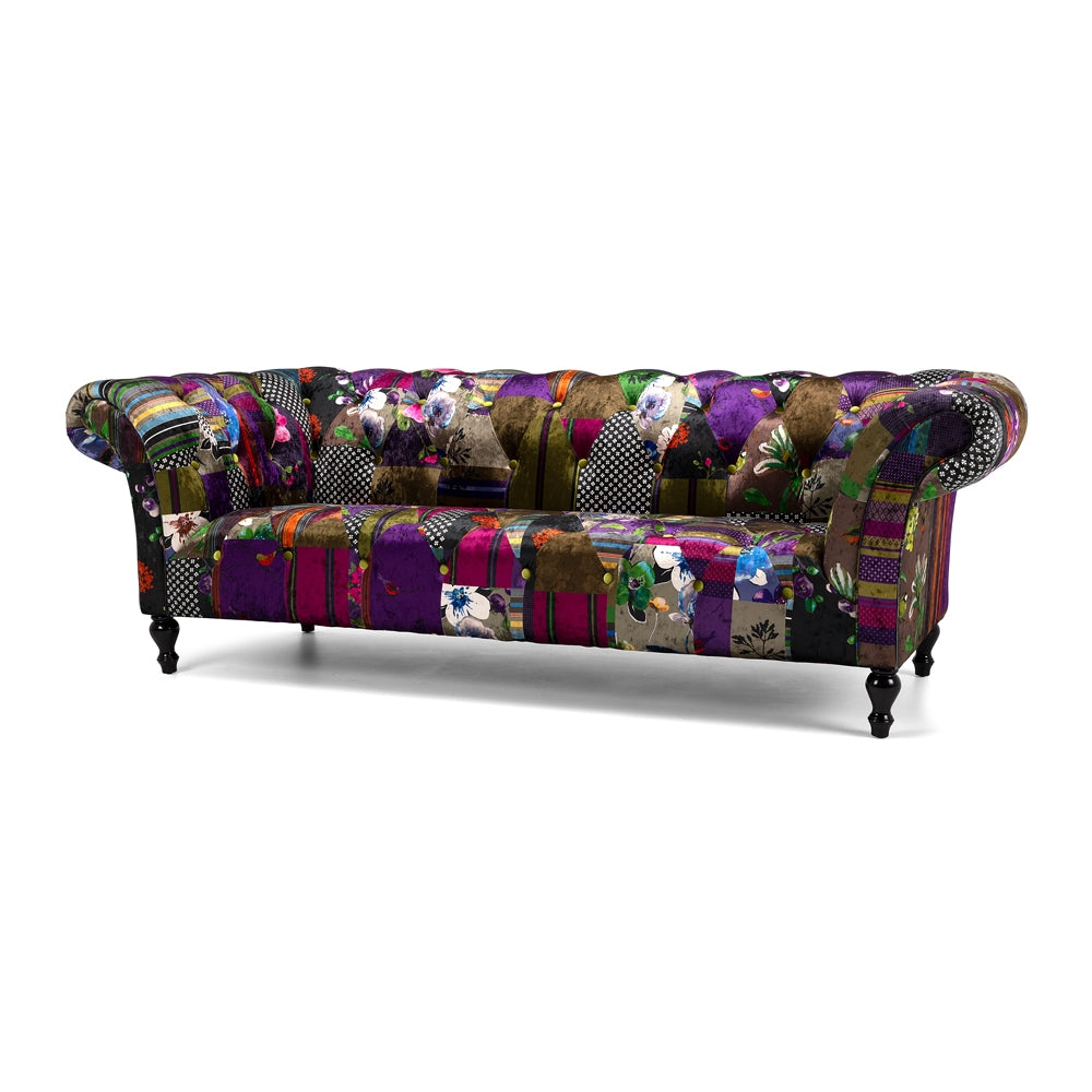 PATCHWORK 3 SEATER SOFA