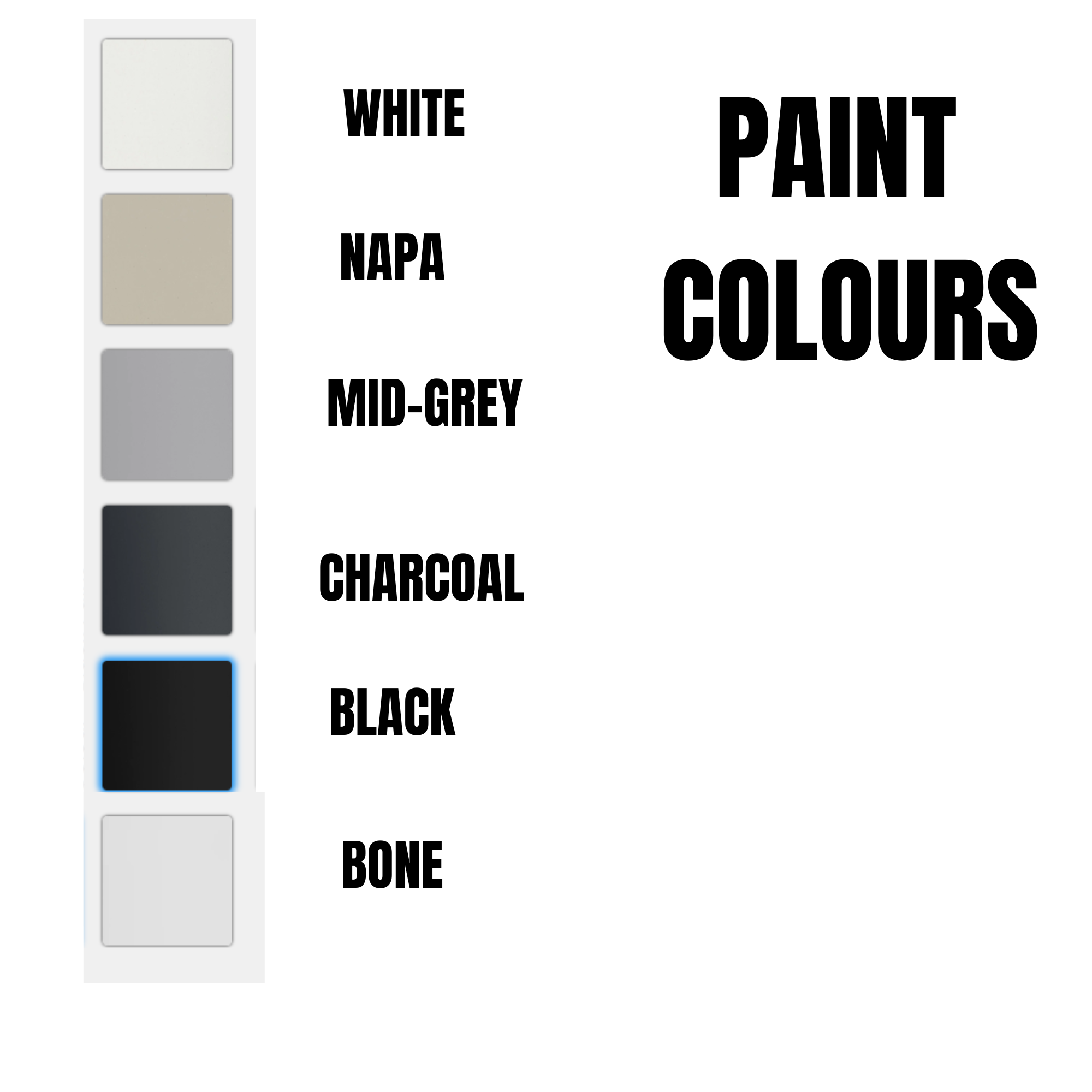 MABEL 2 DRAWER BEDSIDE CABINET | MDF & PINE BEDROOM RANGE | CHOOSE A PAINT COLOUR