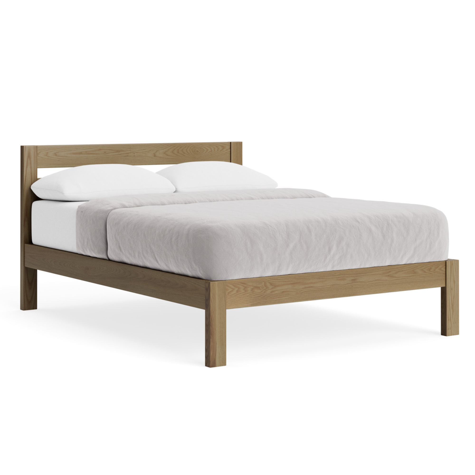 OMOTO SLAT BED | SLATTED HEADBOARD | PINE OR AMERICAN ASH | NZ MADE