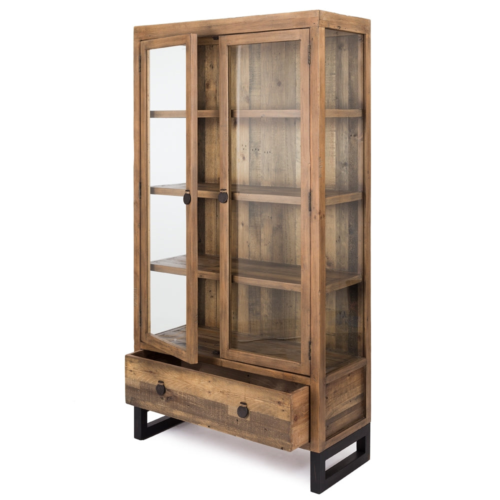 WOODENFORGE DISPLAY CABINET
