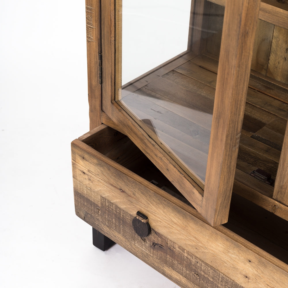 WOODENFORGE DISPLAY CABINET