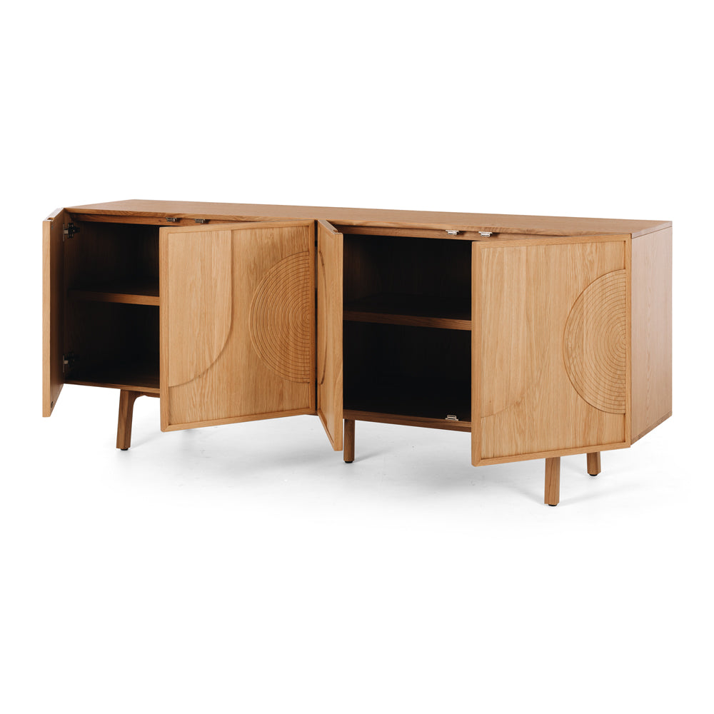 ARC SIDEBOARD | NATURAL OAK