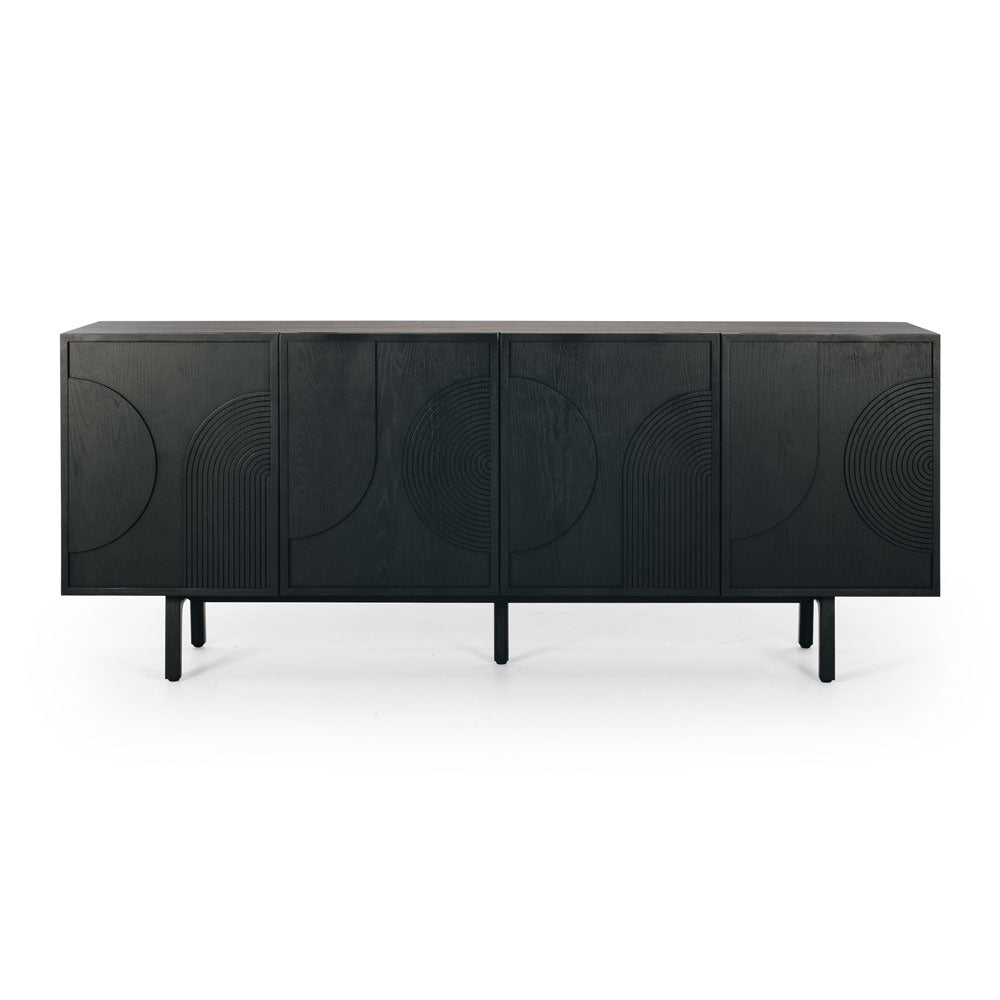 ARC SIDEBOARD | BLACK OAK