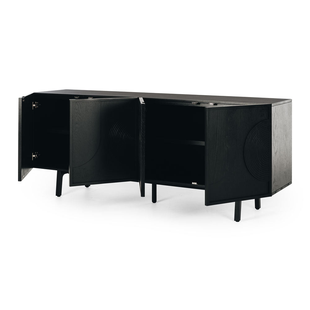 ARC SIDEBOARD | BLACK OAK