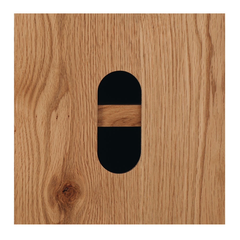 ARC OAK ENTERTAINMENT UNIT - NATURAL OAK