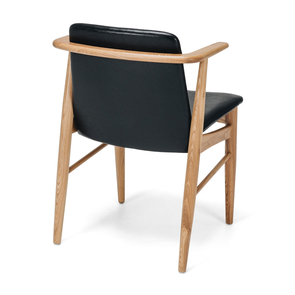 FLORES DINING CHAIR | BLACK
