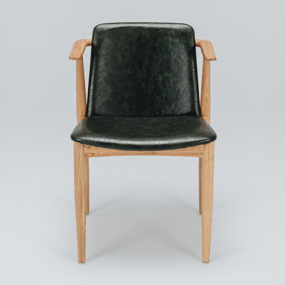 FLORES DINING CHAIR | GREEN