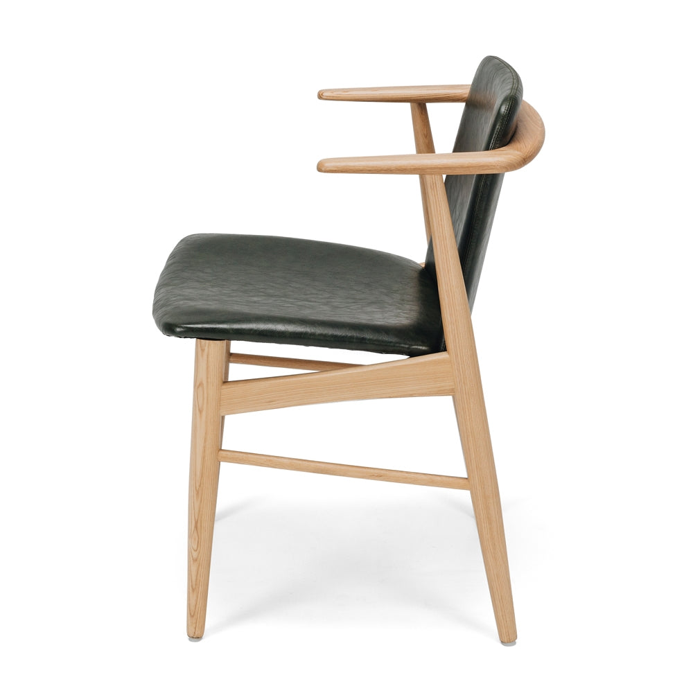 FLORES DINING CHAIR | GREEN