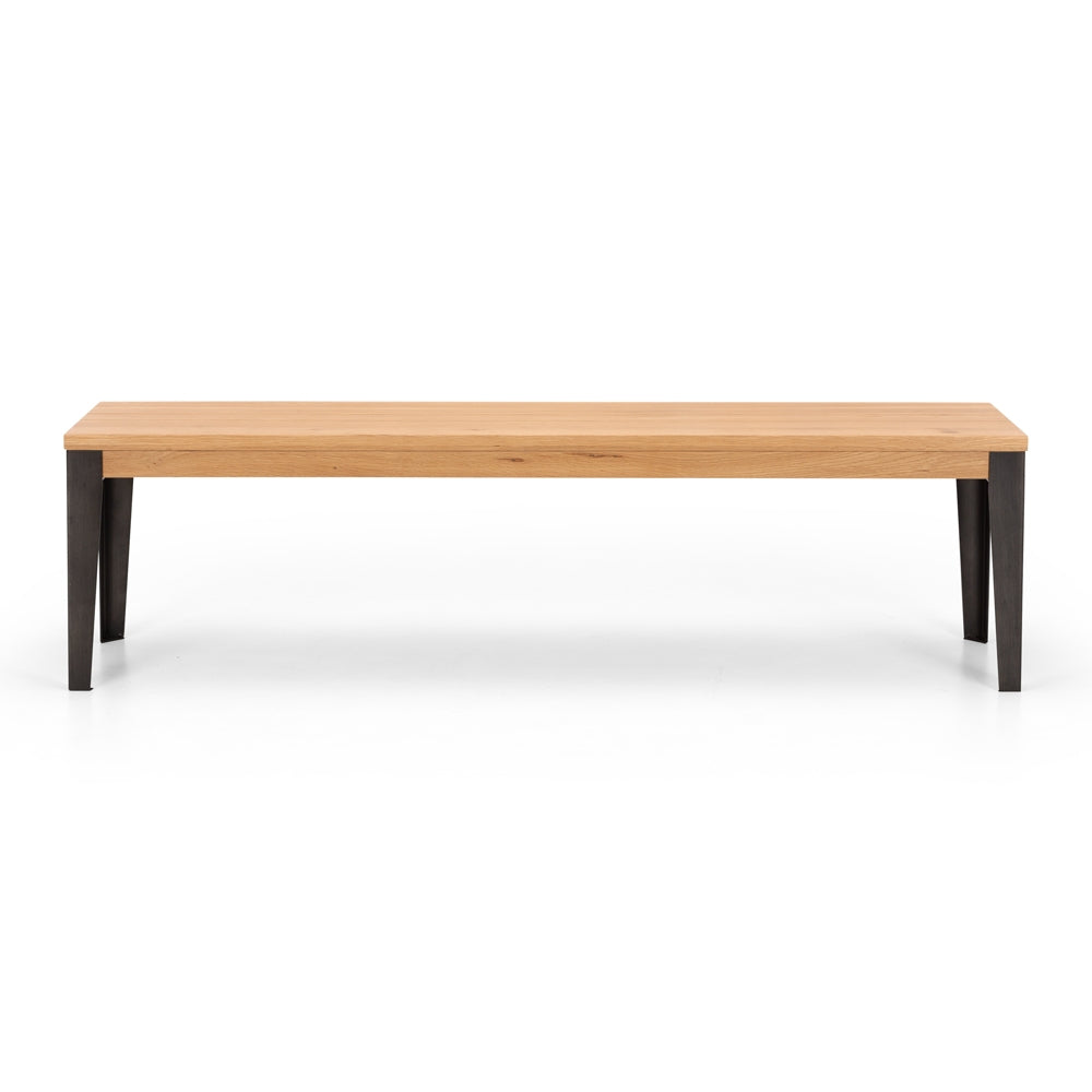 MANLY SOLID OAK BENCH