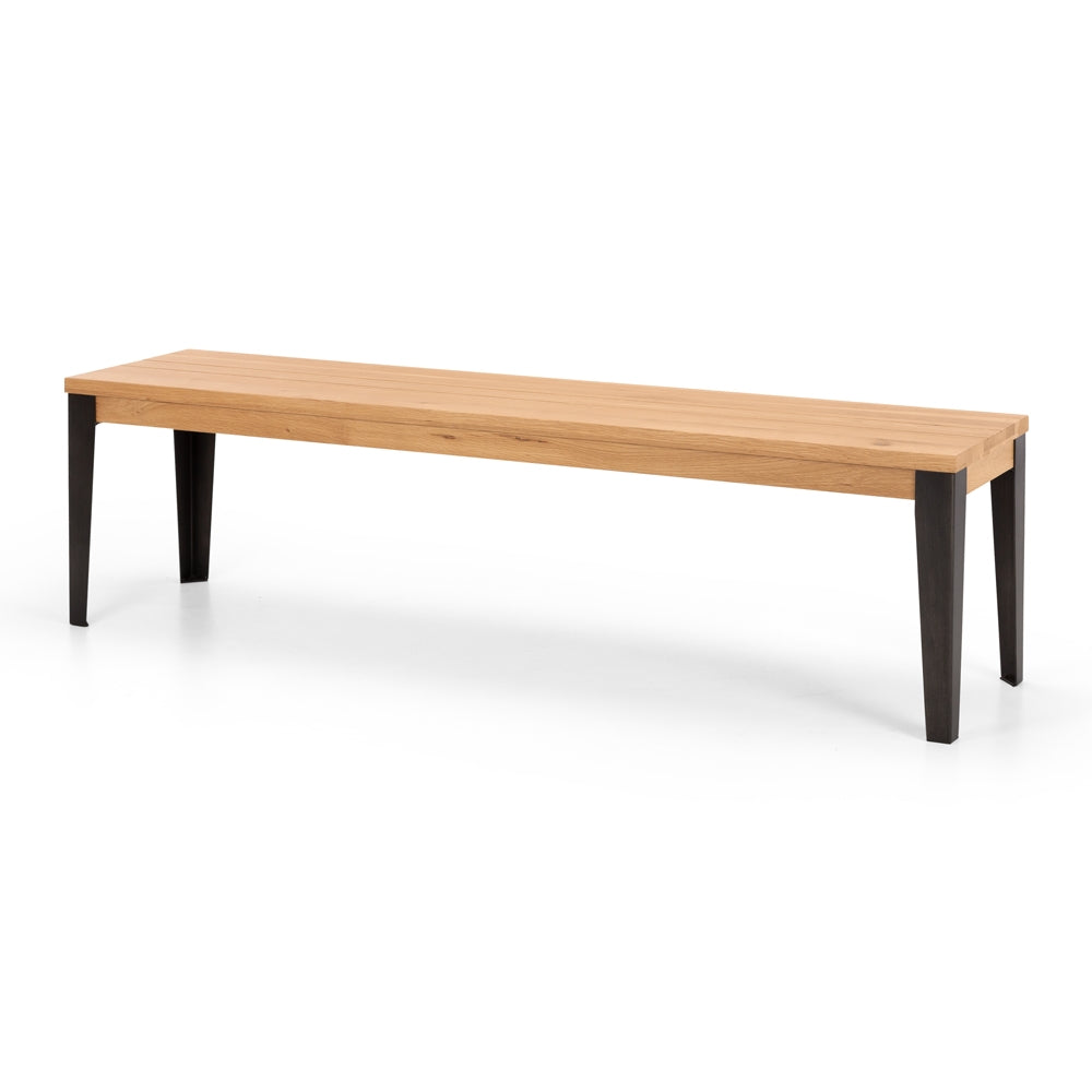 KAREL SOLID OAK BENCH