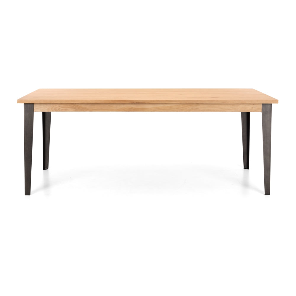 KAREL SOLID OAK DINING TABLE