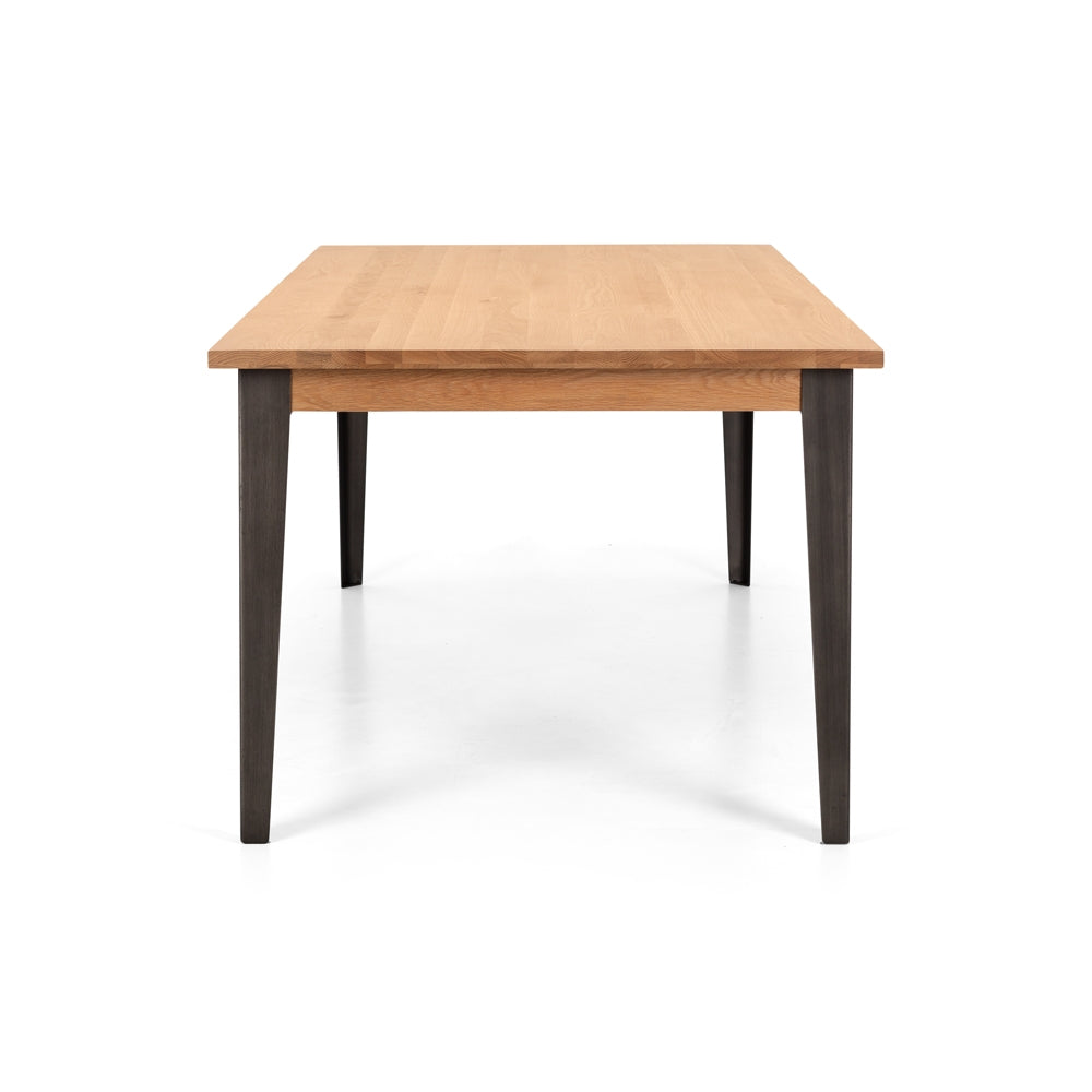 KAREL SOLID OAK DINING TABLE