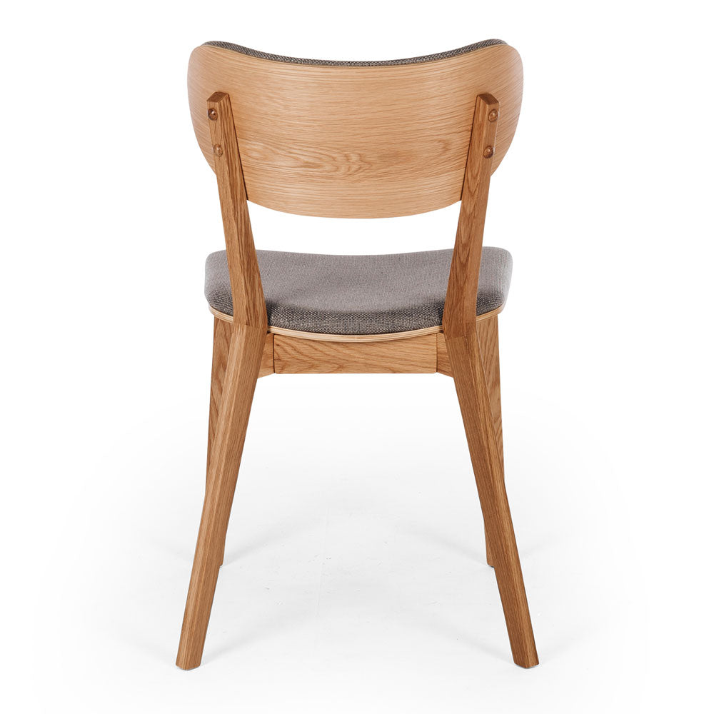 ZURICH DINING CHAIR | LIGHT GREY FABRIC