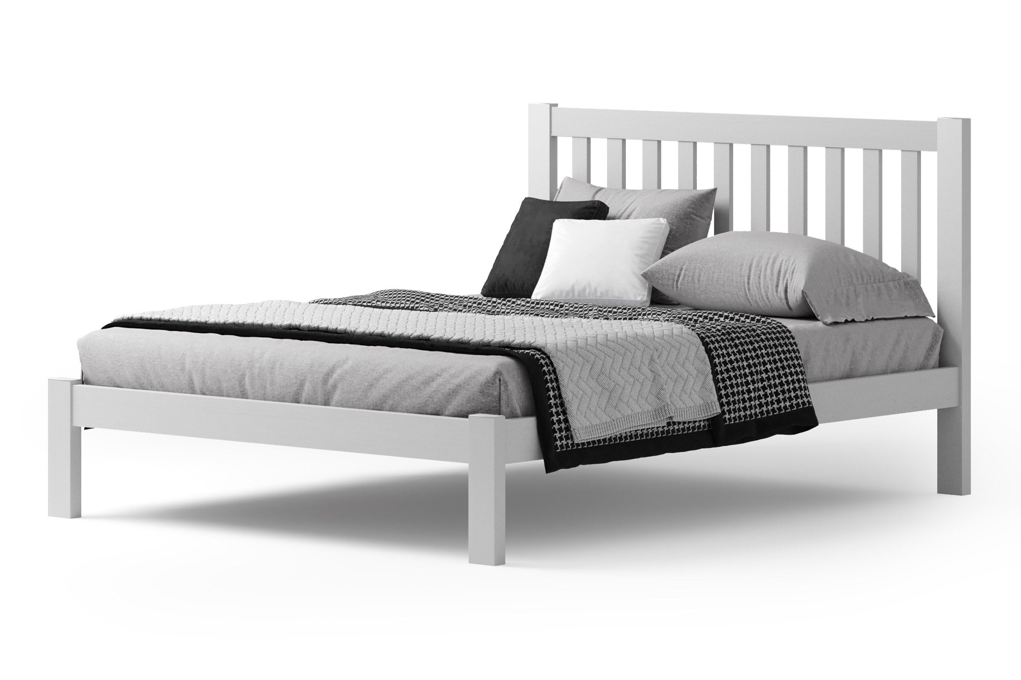 PORTLAND SLAT BED | ALL SIZES | SLATTED OR PANELED | NZ MADE