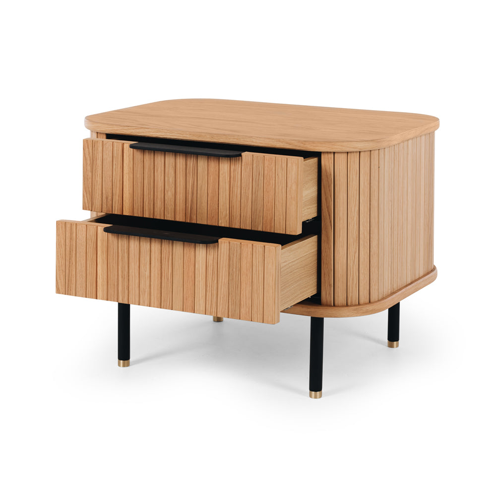ANDERS BEDSIDE CABINET - NATURAL OAK