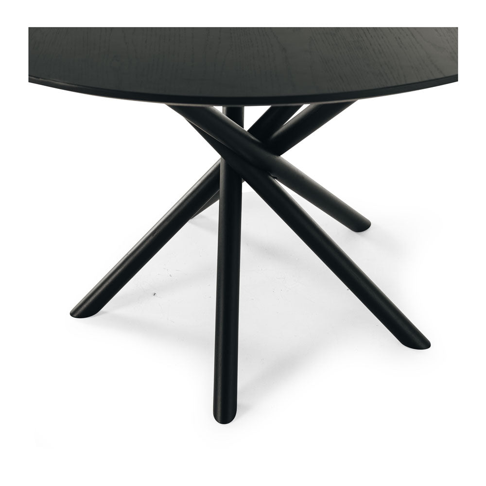 HARPER ROUND TABLE | BLACK OAK