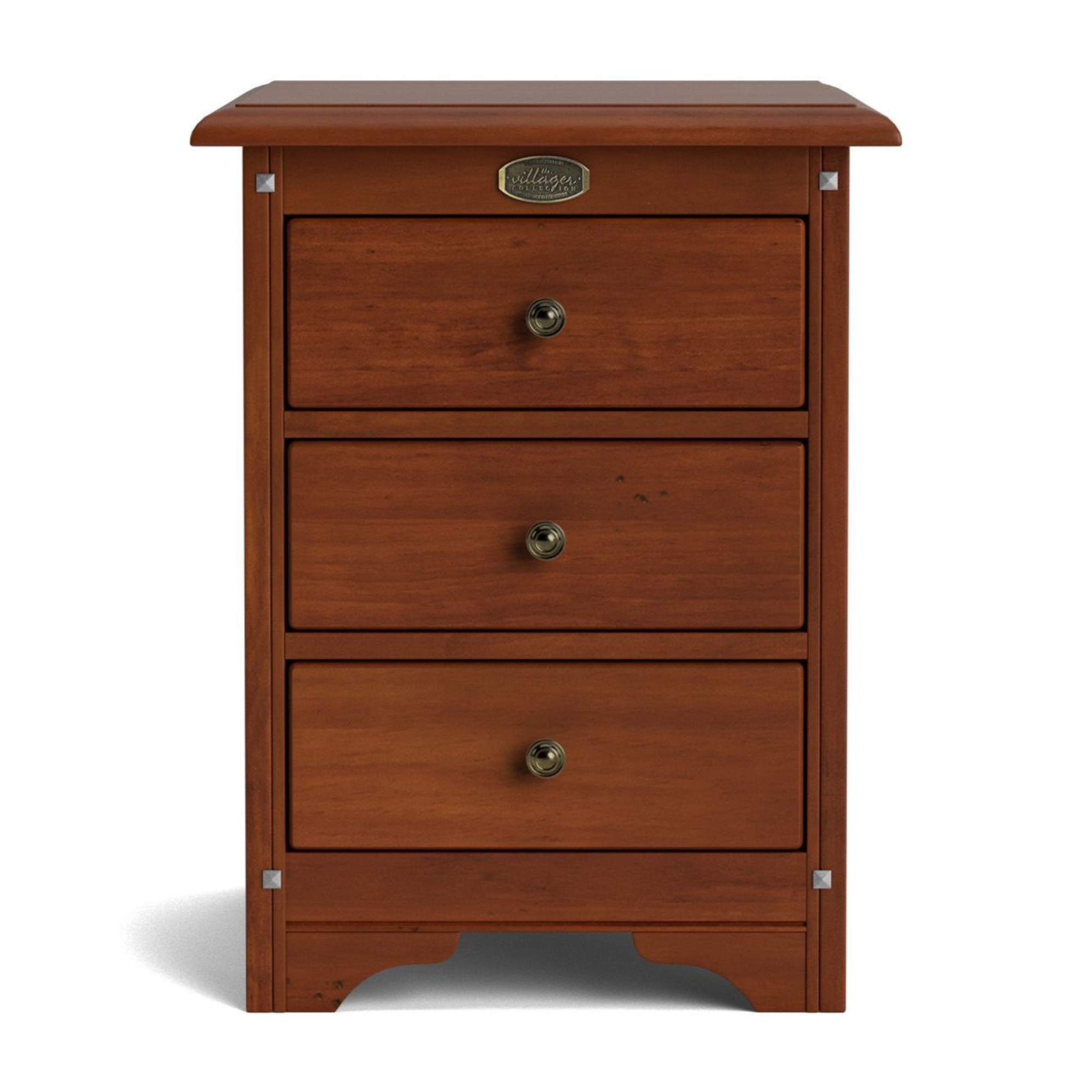Villager 3 Drawer Bedside Cabinet | NZ Made