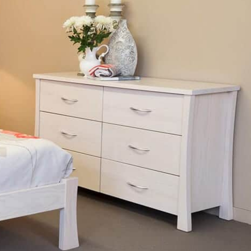 Hudson 6 Drawer Lowboy | NZ Made