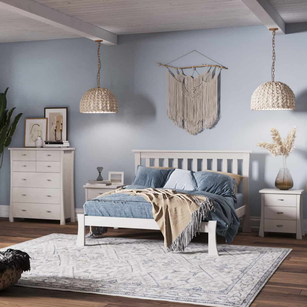 Hudson Slat Bed with High-Foot | NZ Made