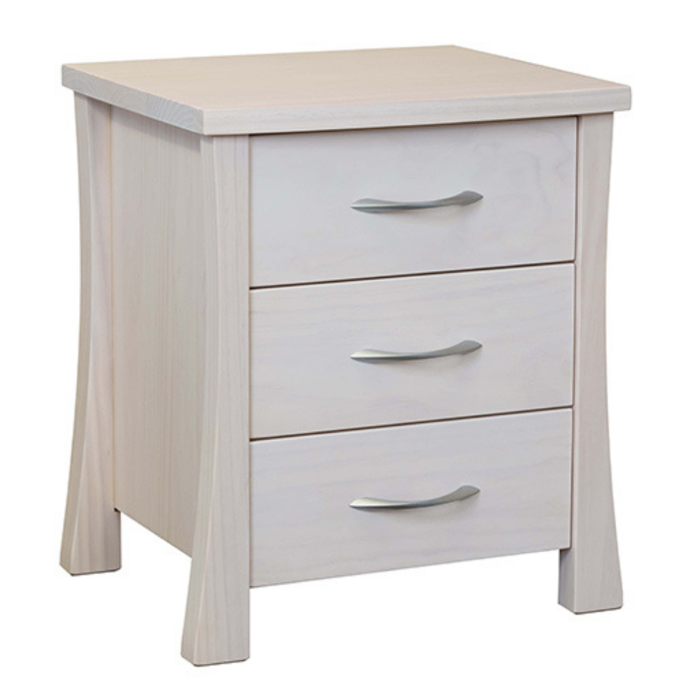 Hudson 3 Drawer Bedside Cabinet | NZ Made