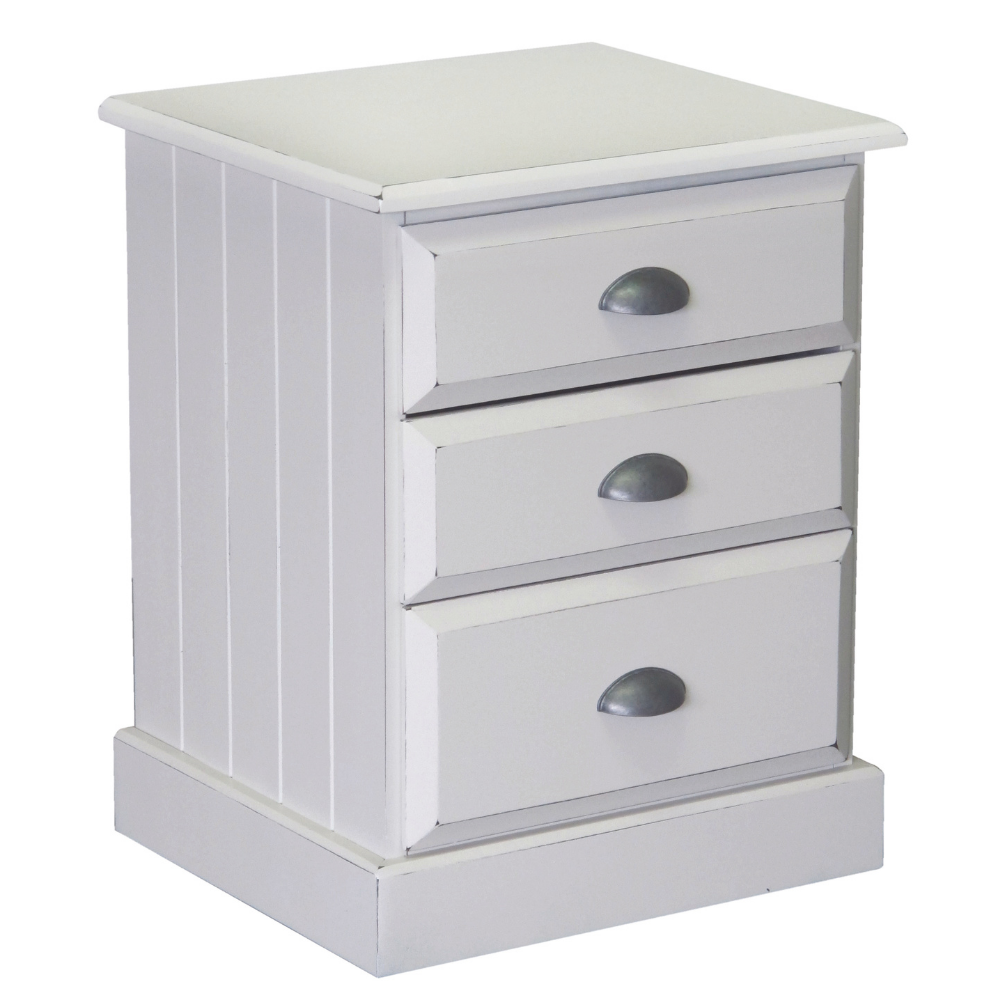 ANDORRA 3 DRAWER BEDSIDE | NZ MADE BEDROOM FURNITURE