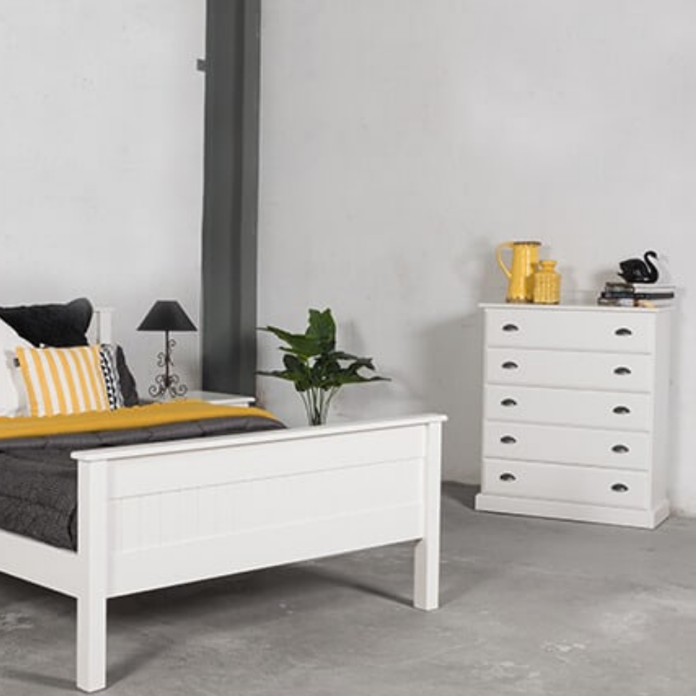 Andorra 5 Drawer Tallboy | NZ Made