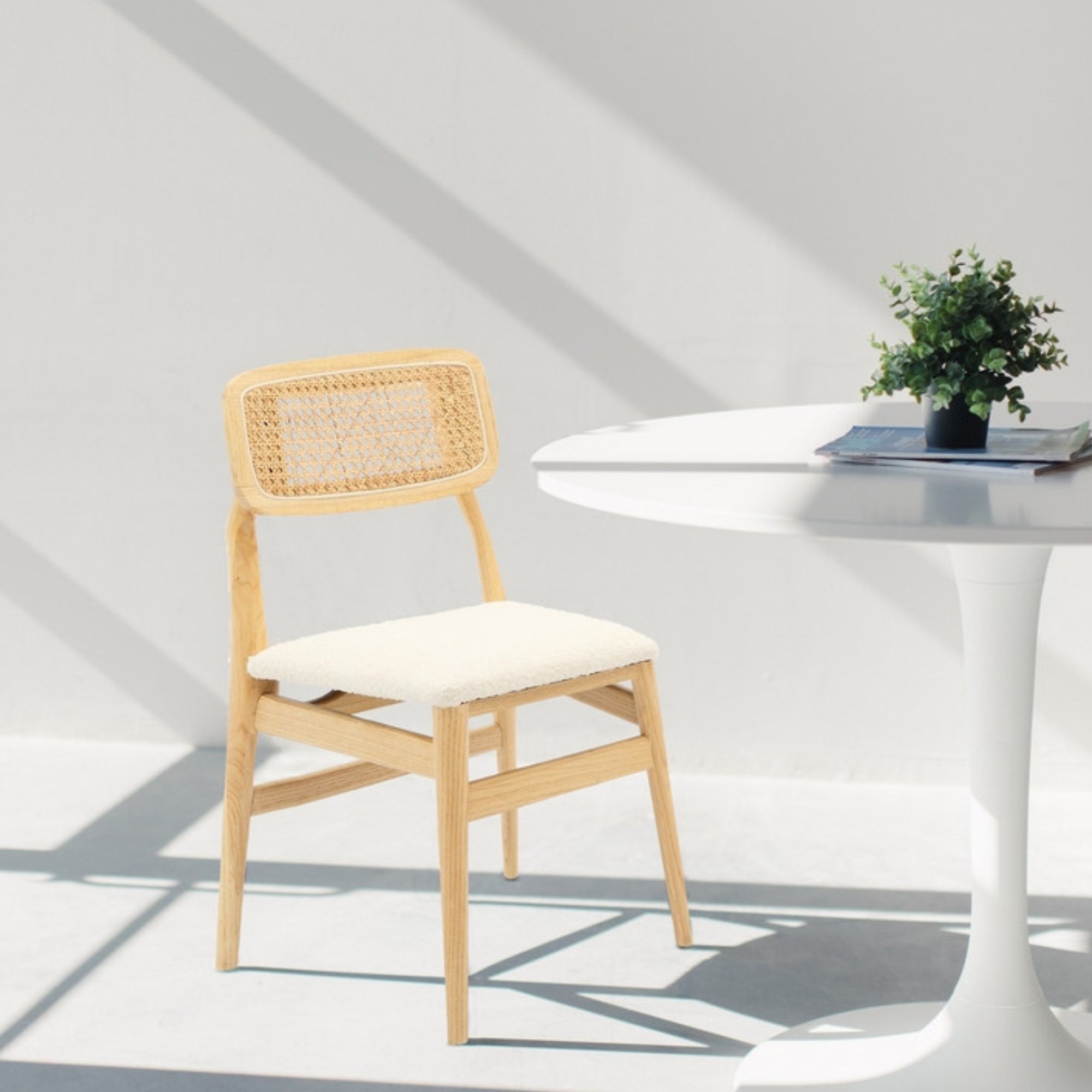 BOSTON DINING CHAIR | BOUCLE | 2 COLOURS