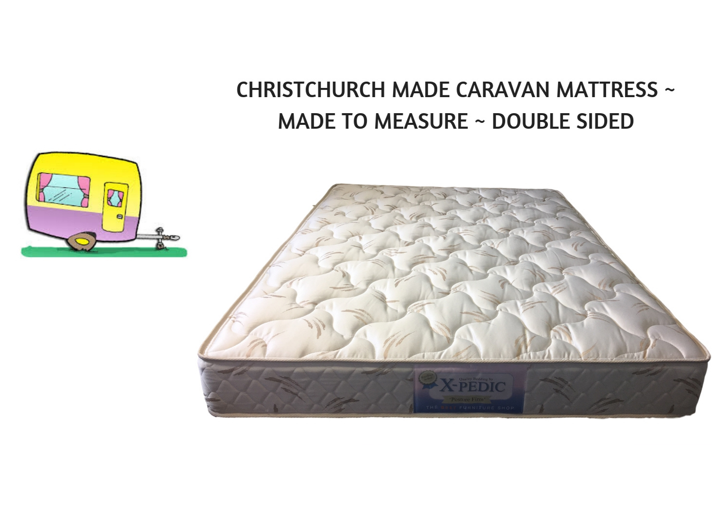 CARAVAN MATTRESS | MADE TO MEASURE | NZ MADE