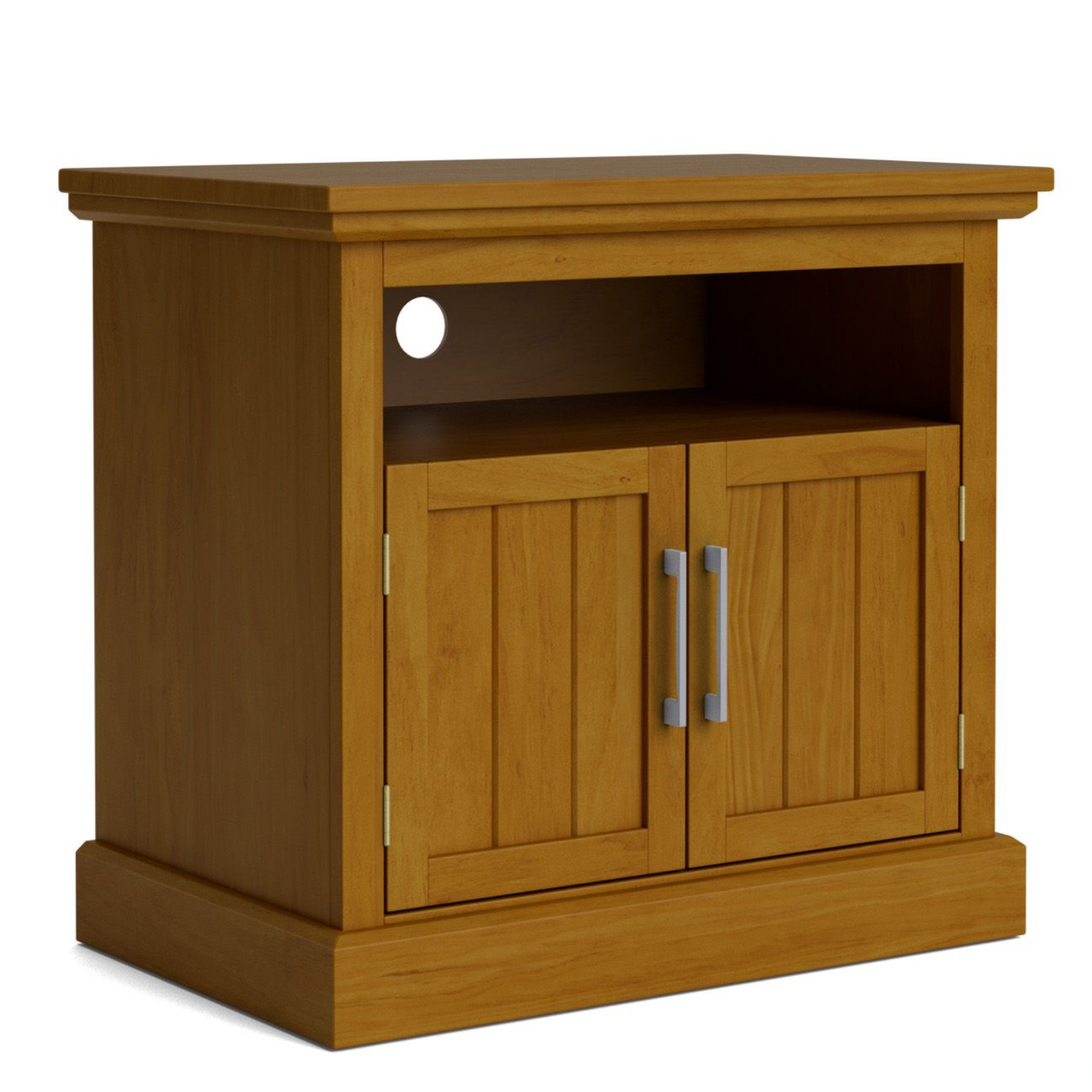 CHARLTON 2 DOOR TV TROLLEY WITH CASTORS | NZ MADE